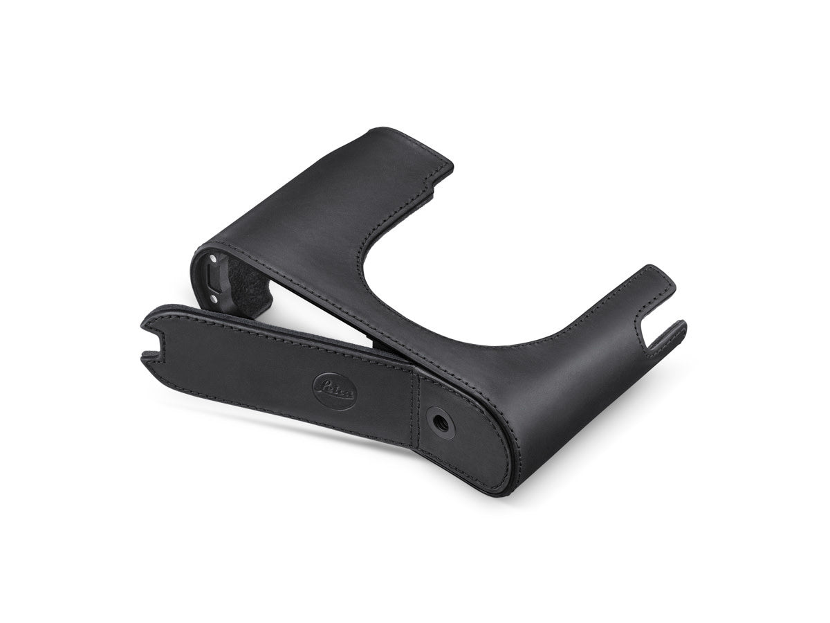 Halfcase Q3, leather,black