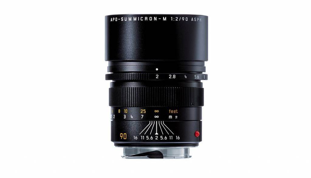 APO-SUMMICRON-M 90 mm f/2 ASPH., black anodized finish