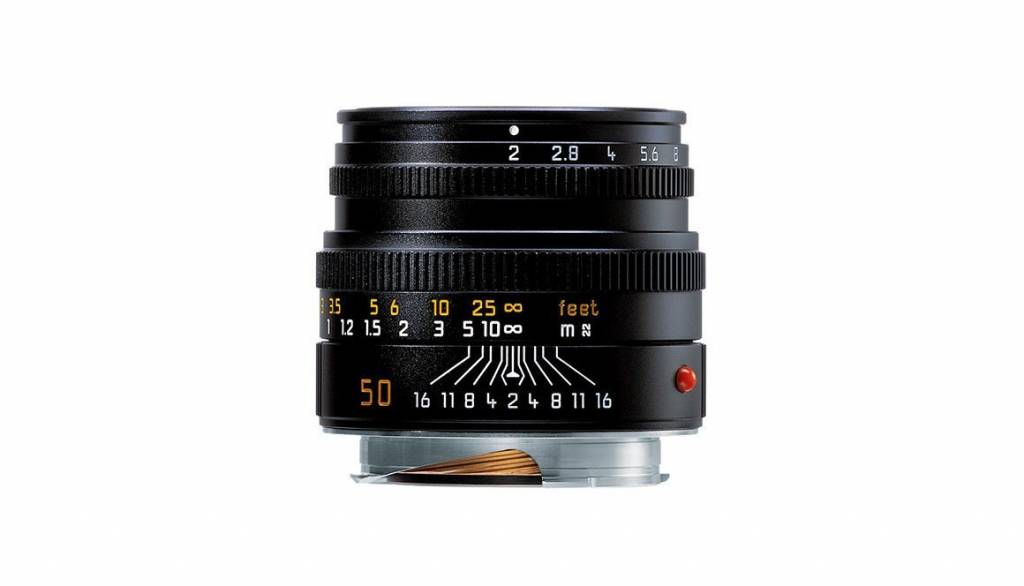 SUMMICRON-M 50 f/2, black anodized finish