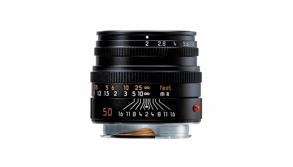 SUMMICRON-M 50 mm f/2, black anodized finish