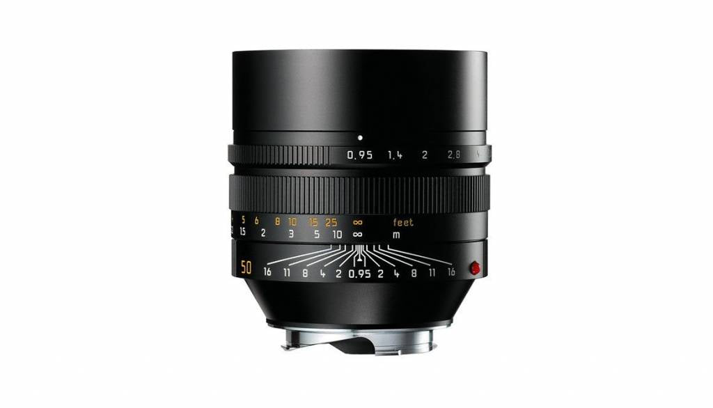 NOCTILUX-M 50 mm f/0.95 ASPH., black anodized finish