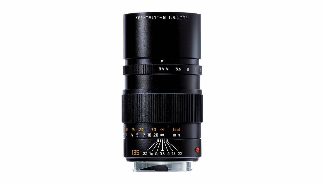 APO-TELYT-M 135 f/3.4, black anodized finish