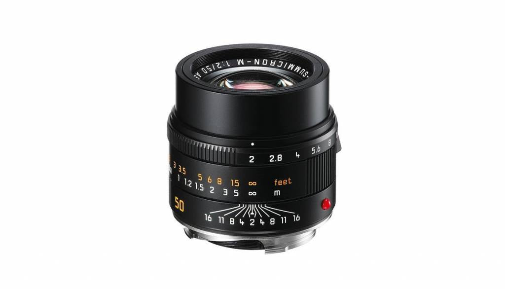 APO-SUMMICRON-M 50 f/2 ASPH., black anodized finish