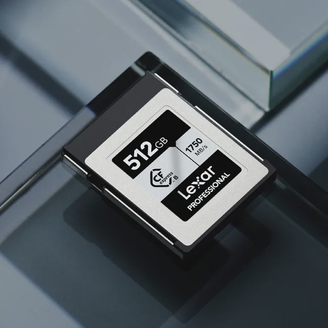 “Professional CFexpress™ Type B Card SILVER Series”