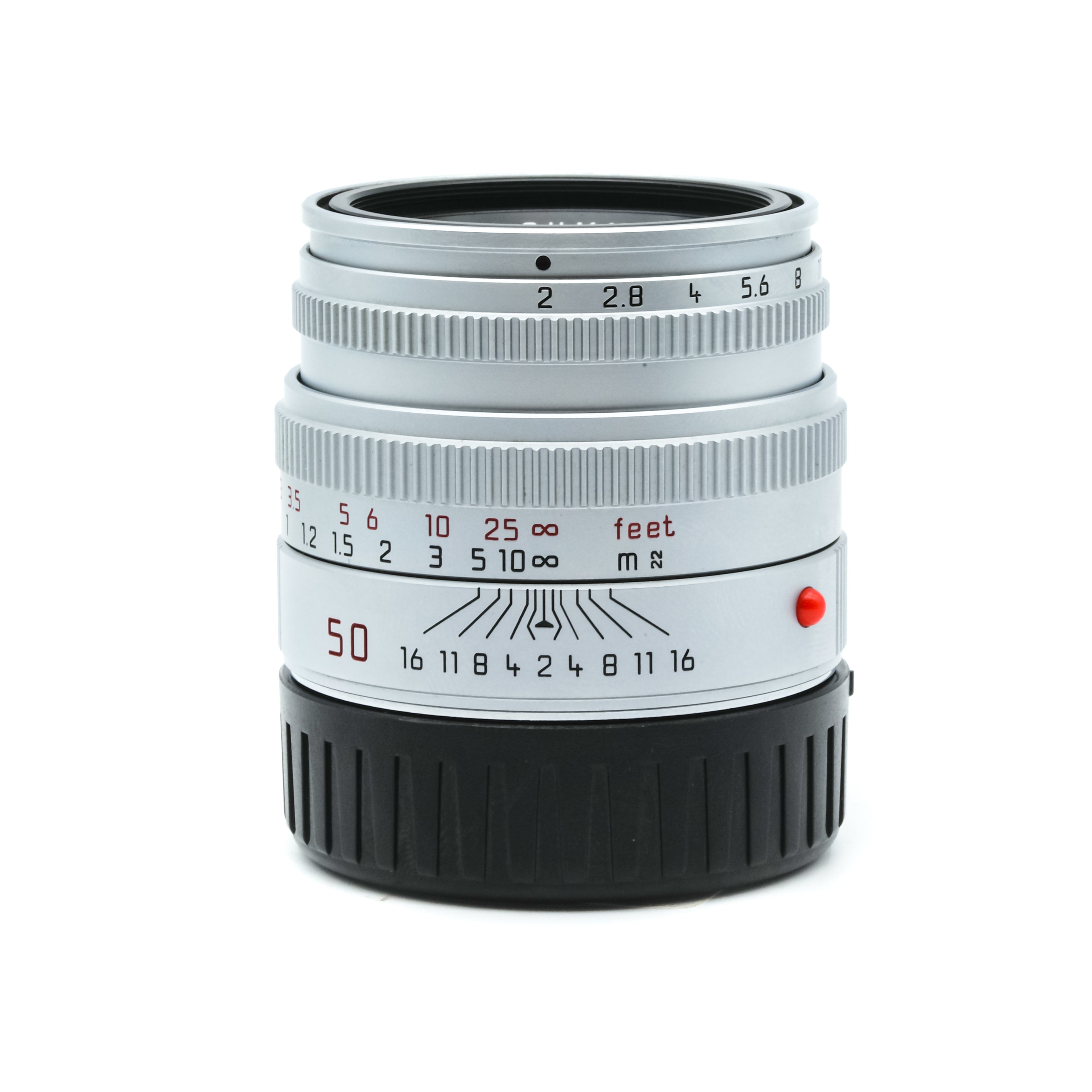 50mm Summicron-M, chrome