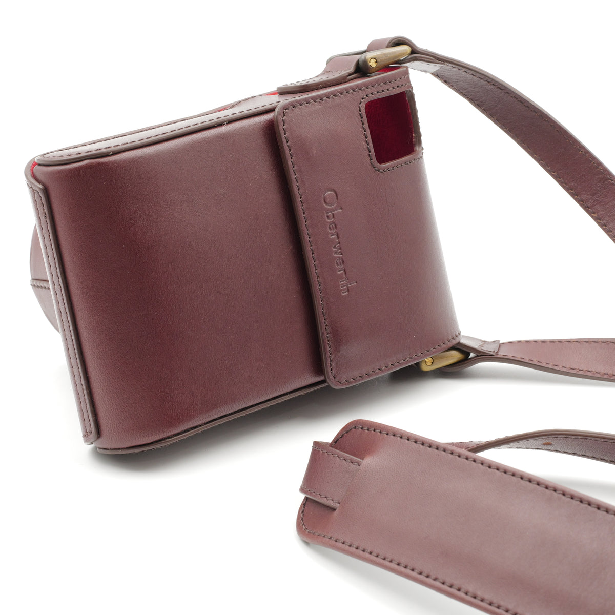 Q Cross Body Holster, Dark Brown. CBH-LD 803