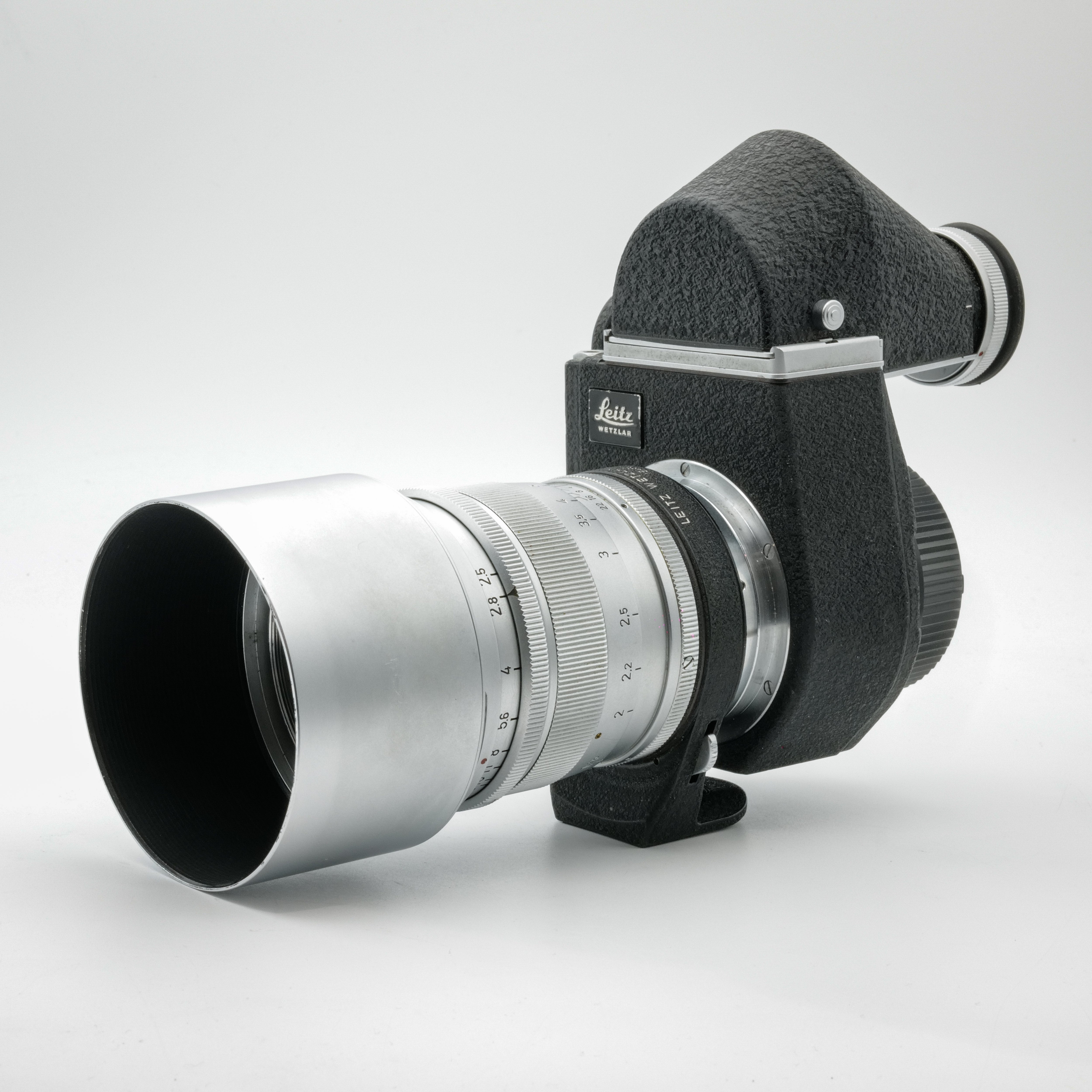 Visoflex III + 12.5cm f/2.5 Hektor