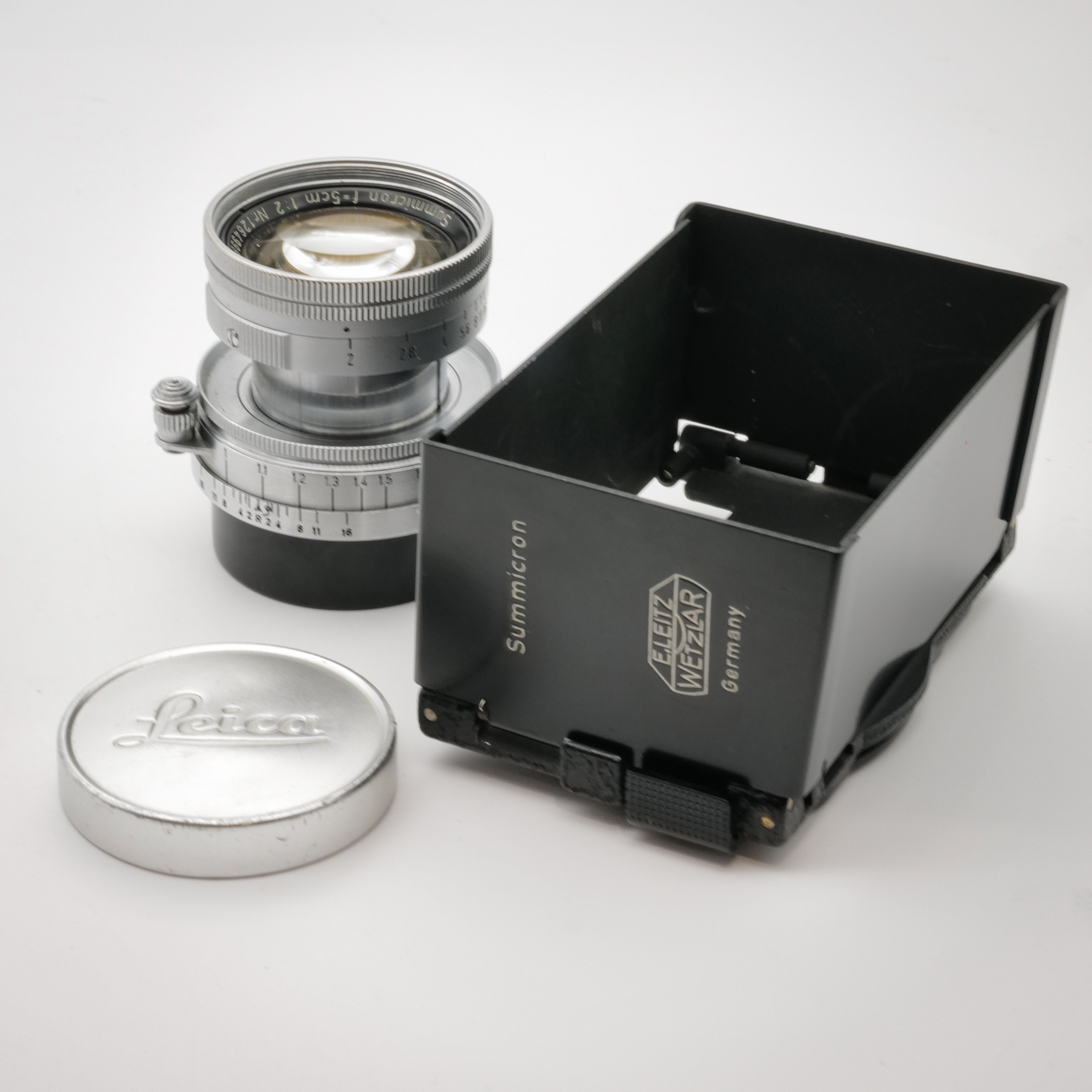 50mm f2 Summicron + "SOODP" hood, 1264996