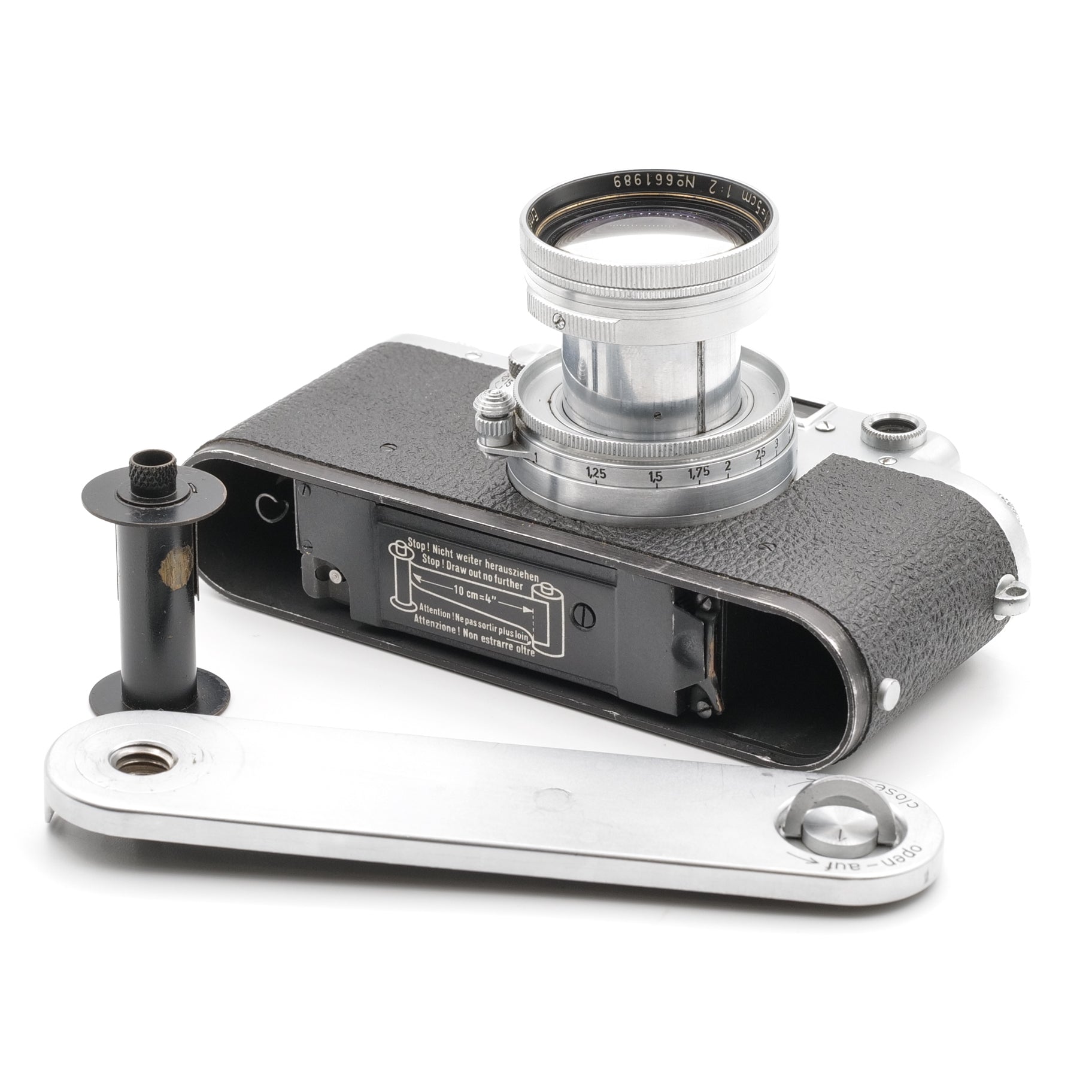 IIIf Chrome Body & 5cm f/2 Summitar. 528514