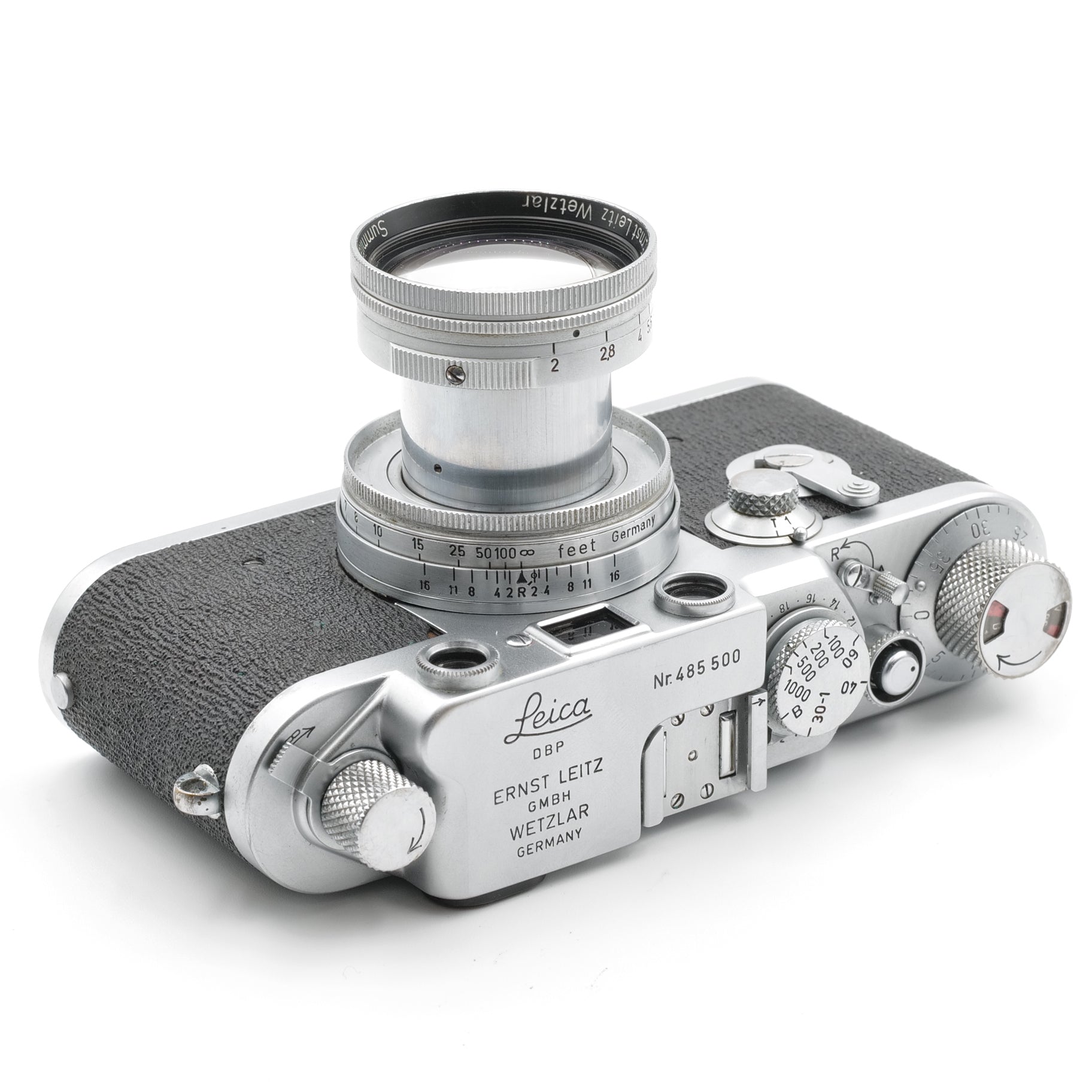 IIIf + 50mm f/2 Summitar. 485500