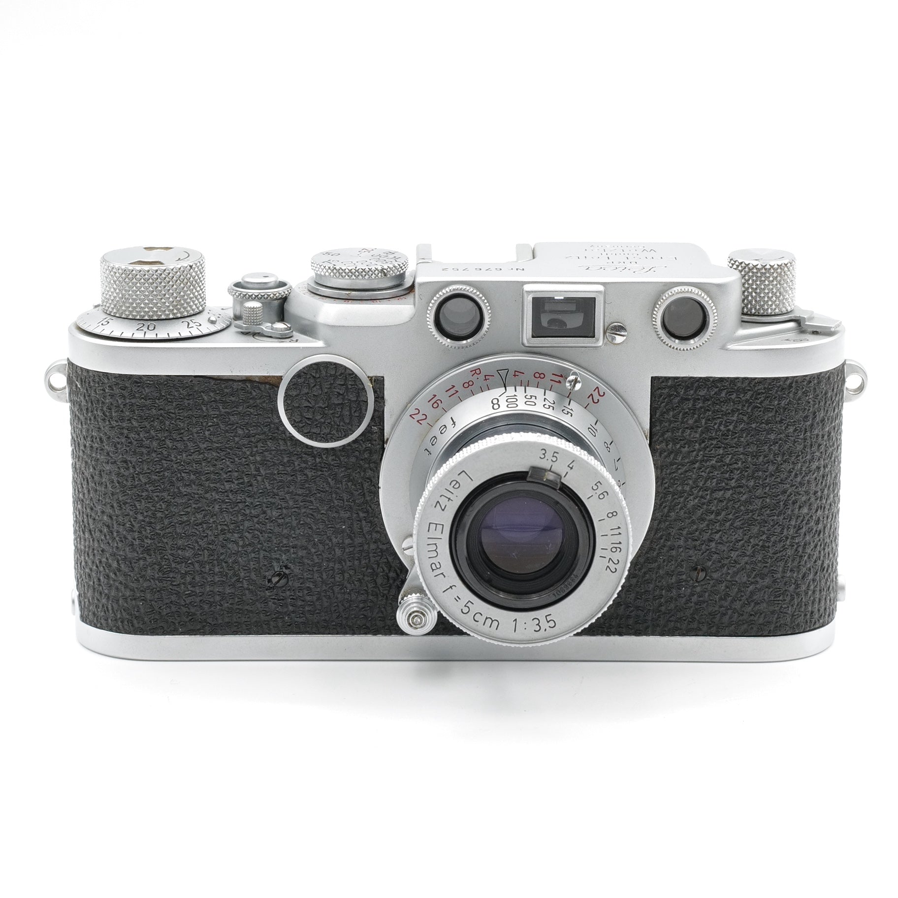 IIf Body & 5cm 'Red Scale' Elmar. 676752