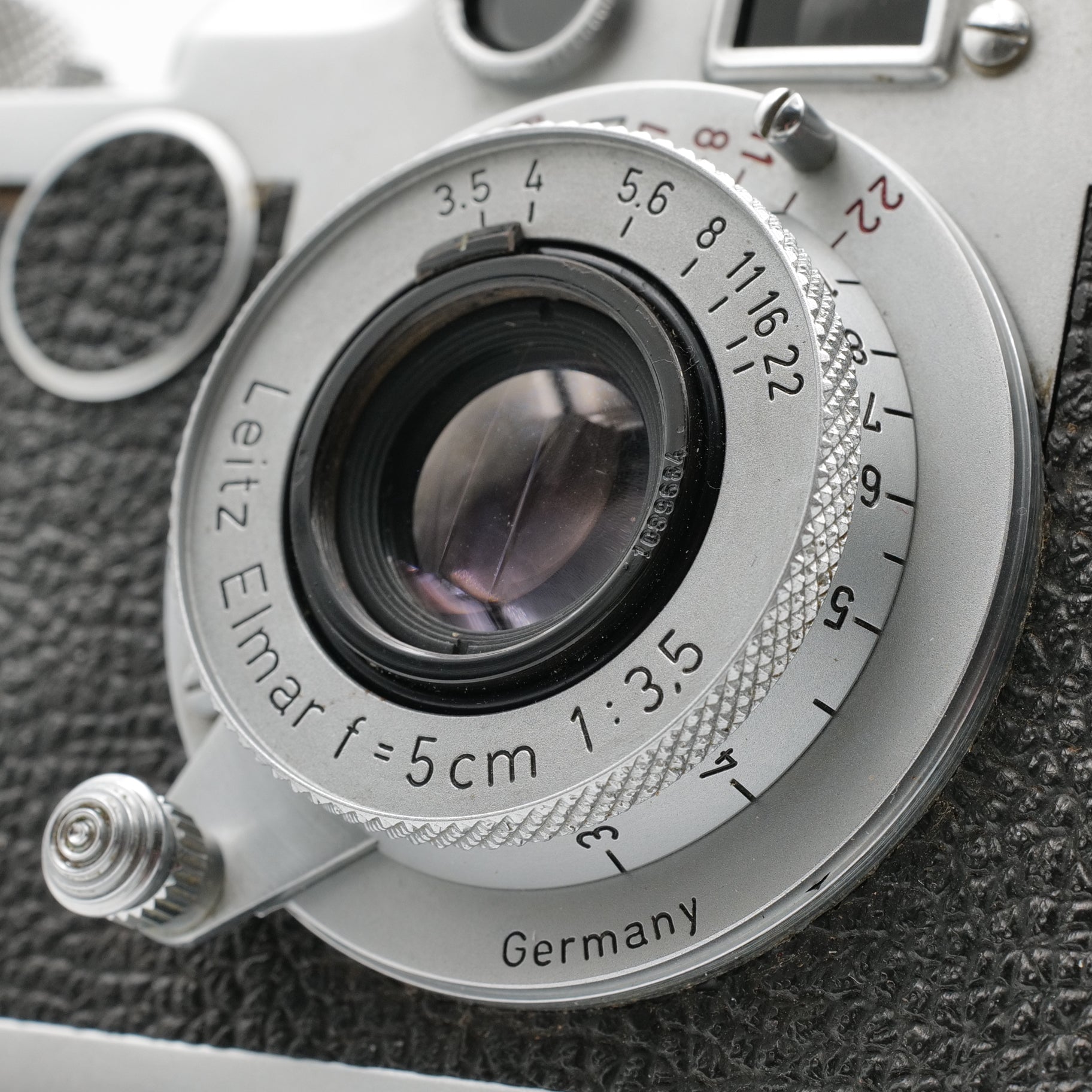 IIf Body & 5cm 'Red Scale' Elmar. 676752