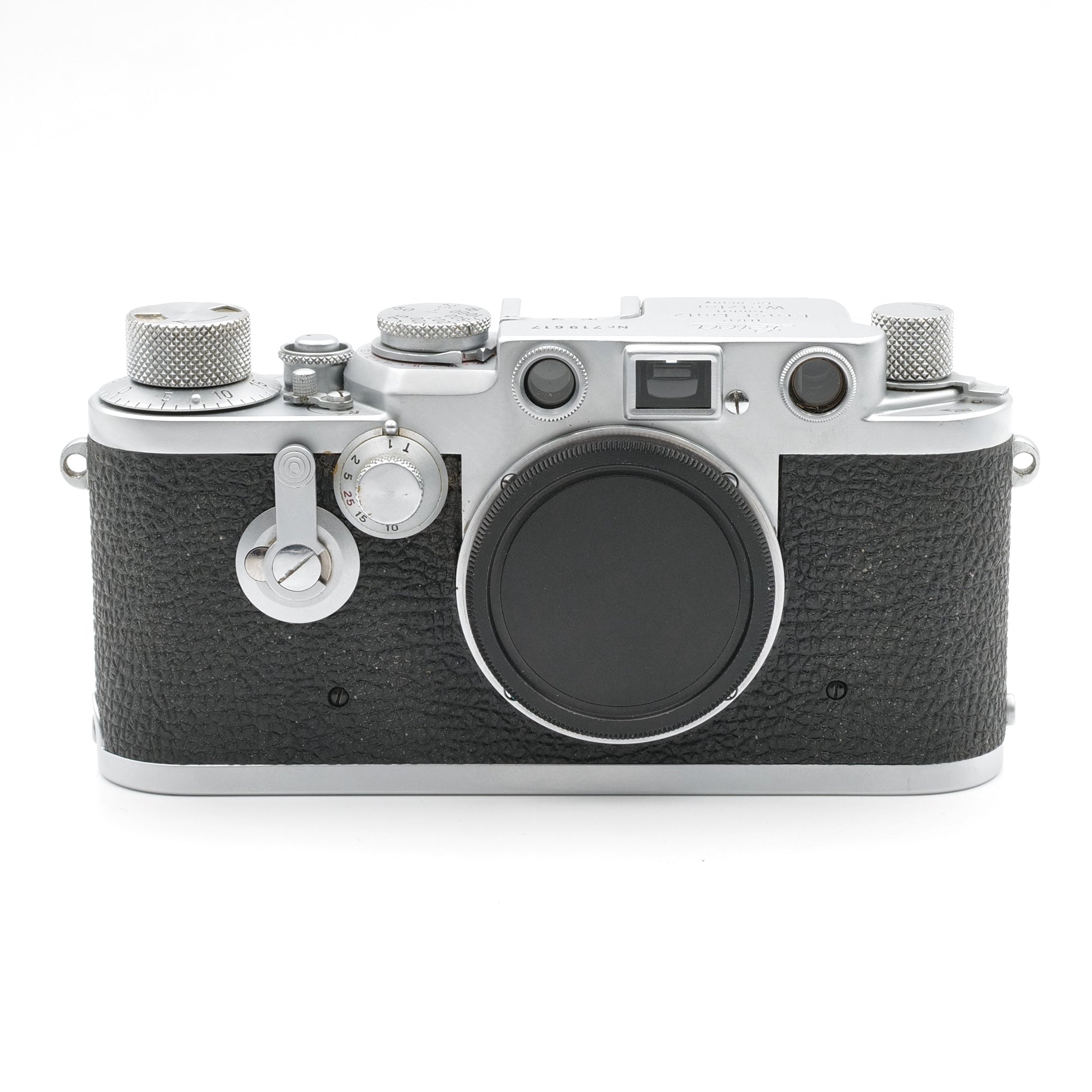 Leica IIIf セルフなし Industar-61 2.8/52 セット Pre Owned Leica IIIf chrome, 719617