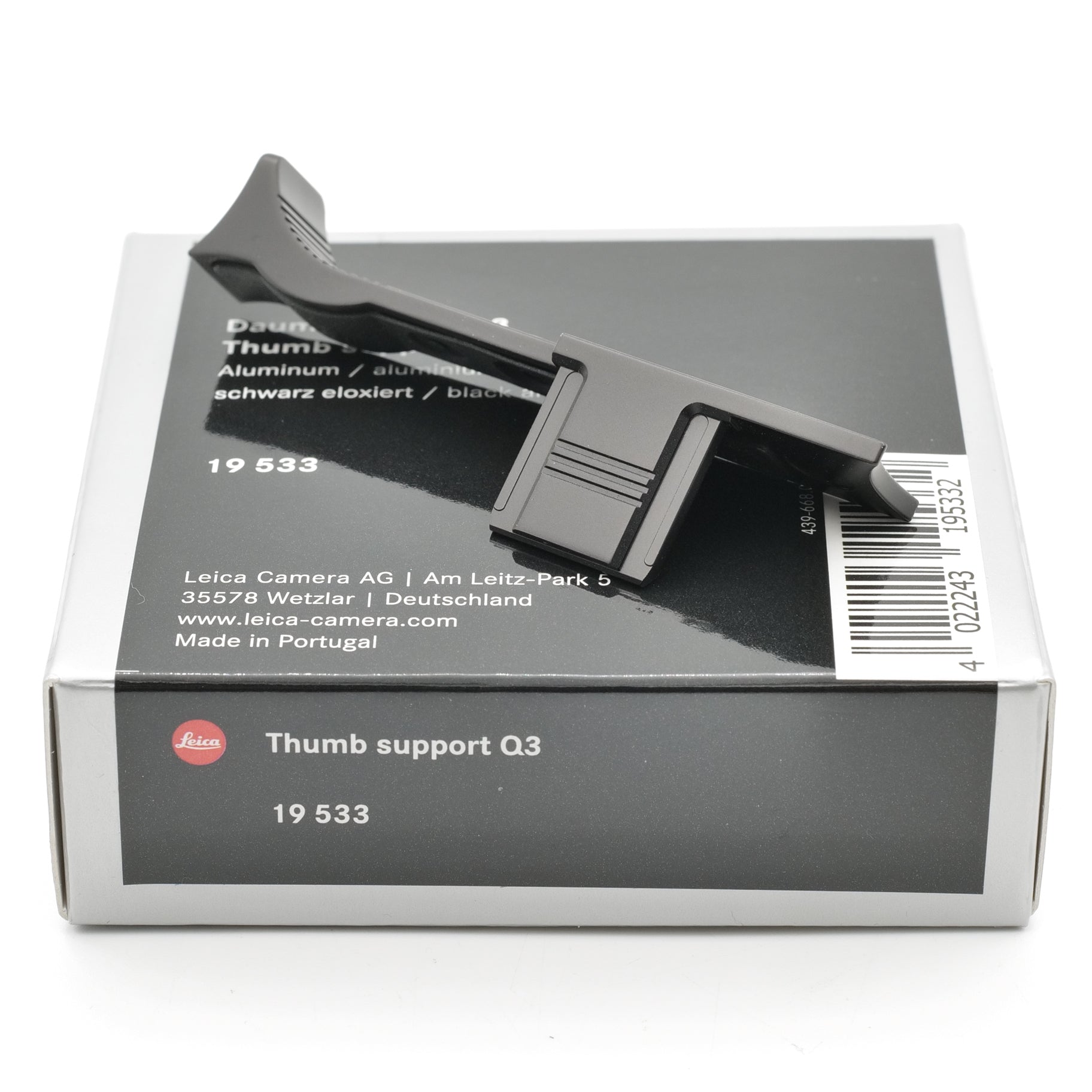 Thumb Support, Q3, Black. 19533