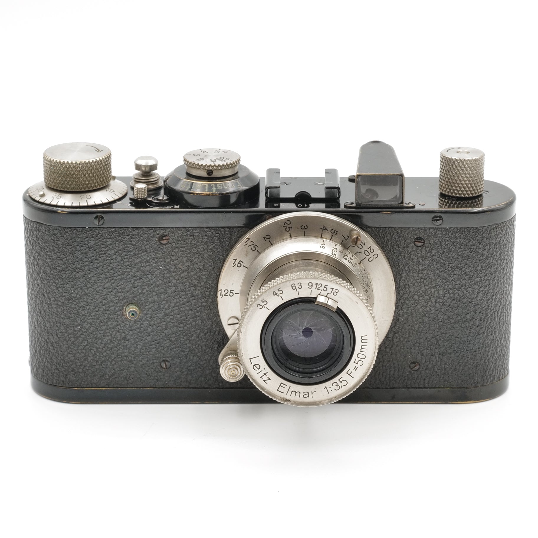 Leica Manchester UK | Standard, Black w/ Nickel Elmar 5cm f/3.5