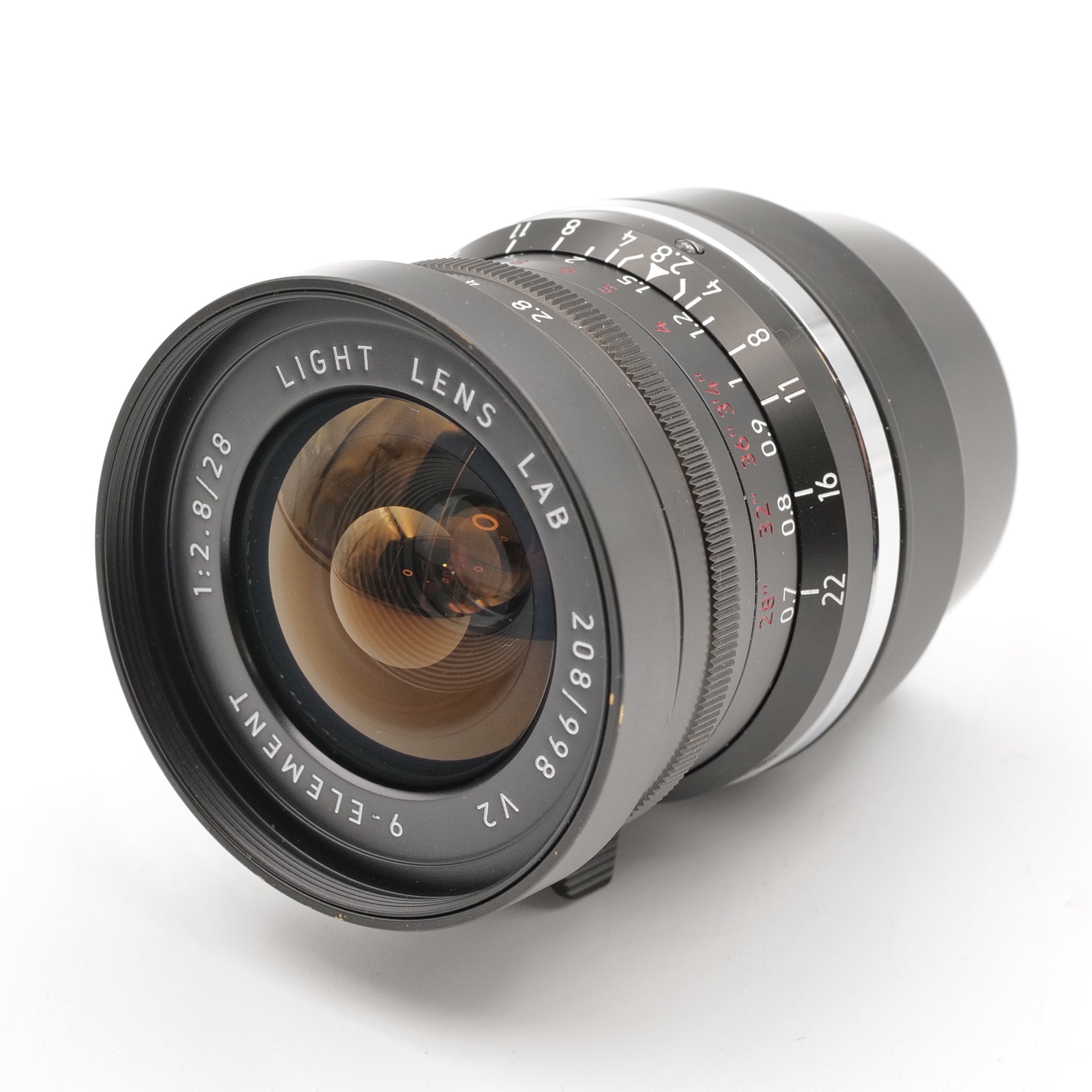 28mm f/2.8 V2 9-Element, 208/998
