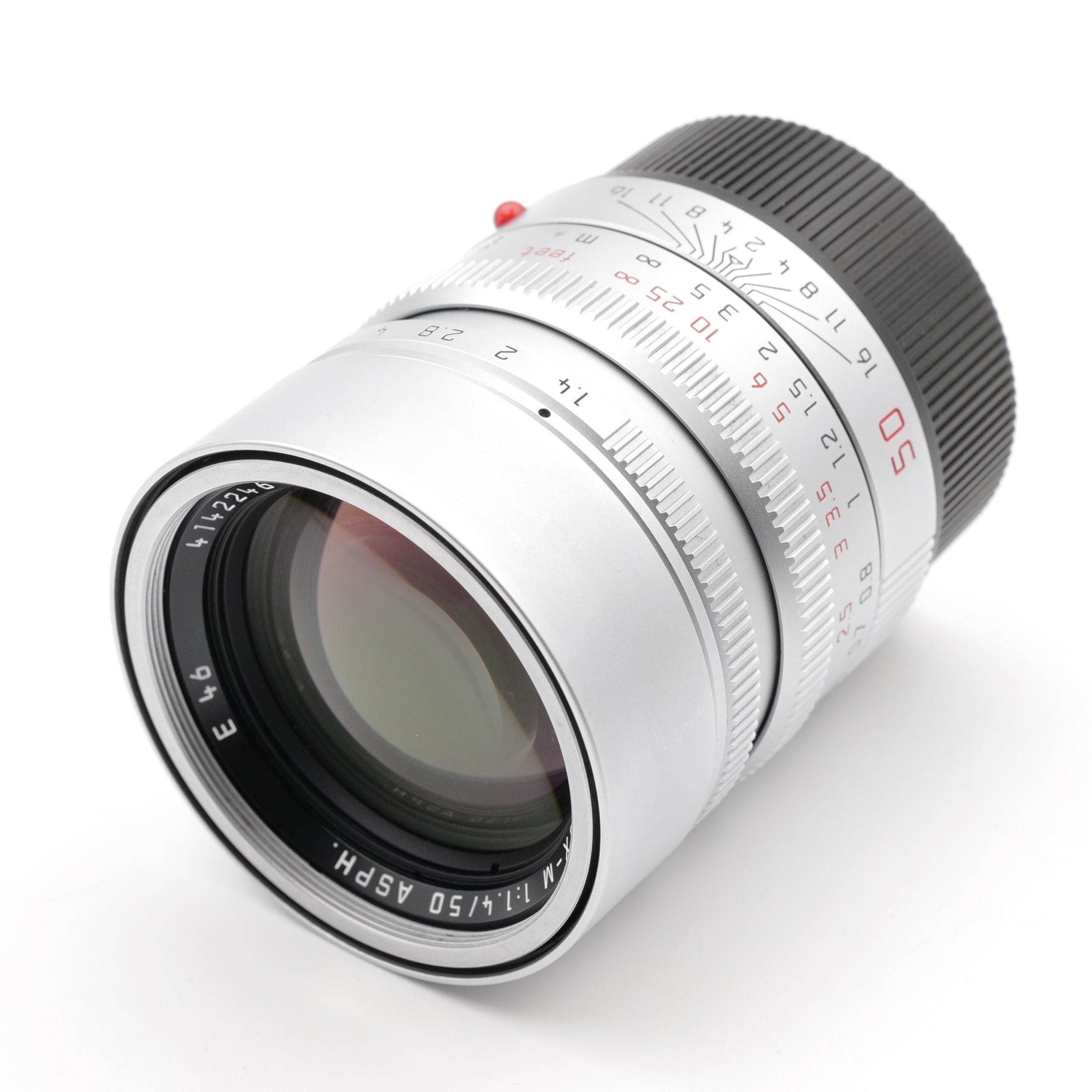 50mm f/1.4 Summilux-M ASPH, Chrome. 4142246