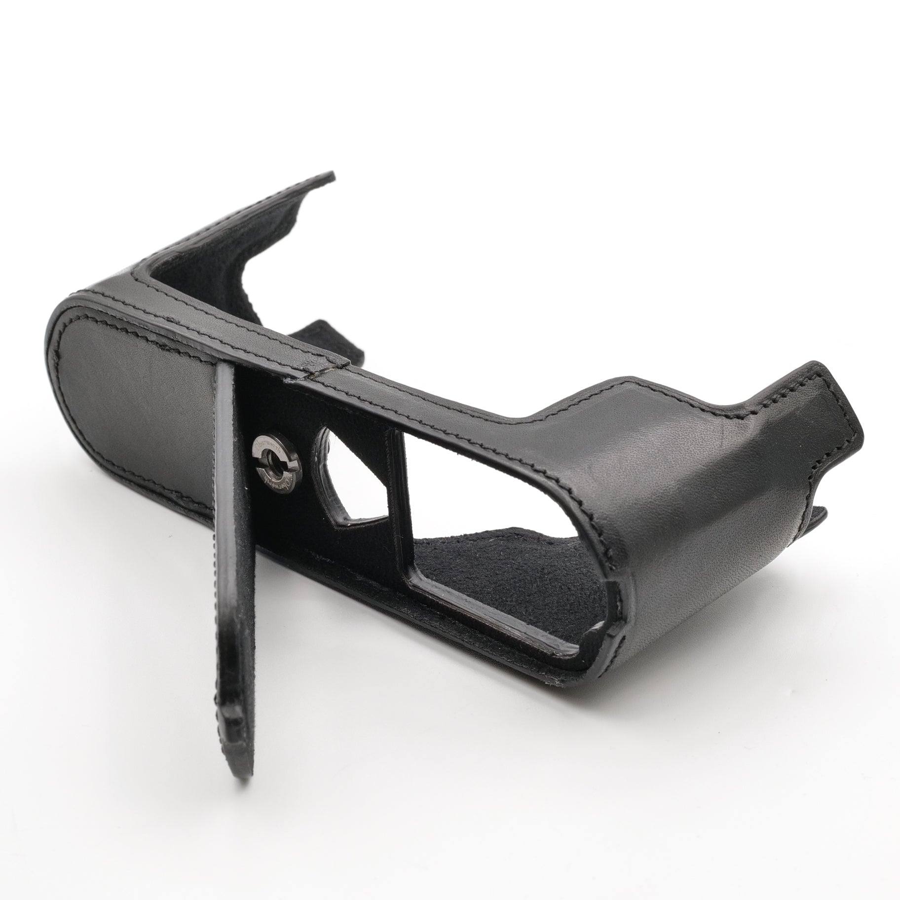 M11 Half Case, Black Leather, Boxed