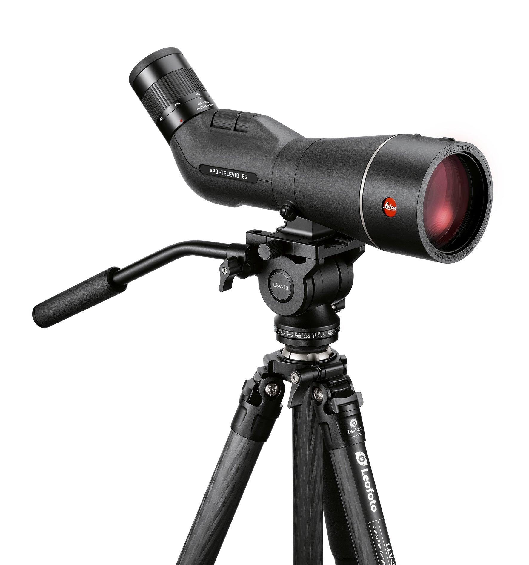 APO-TELEVID 82 Kit, angle view (45°), with 25x-50x WW ASPH.