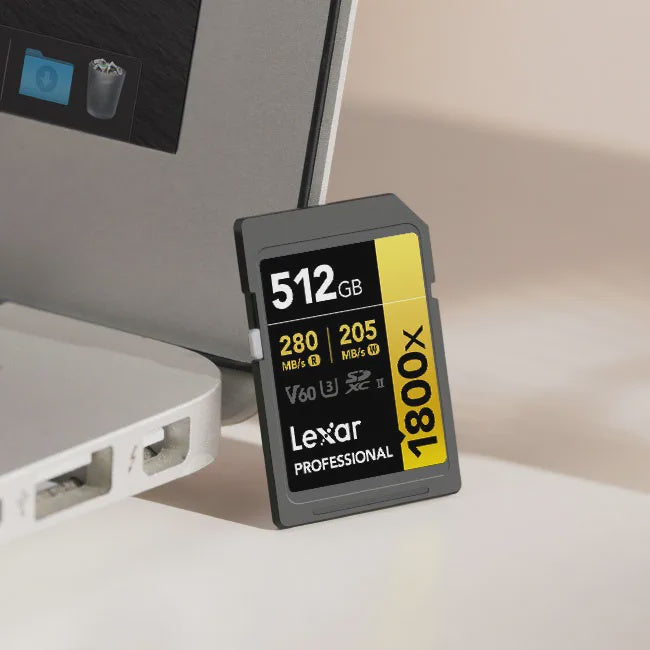 Professional 1800x SDXC™ UHS-II Card GOLD Series