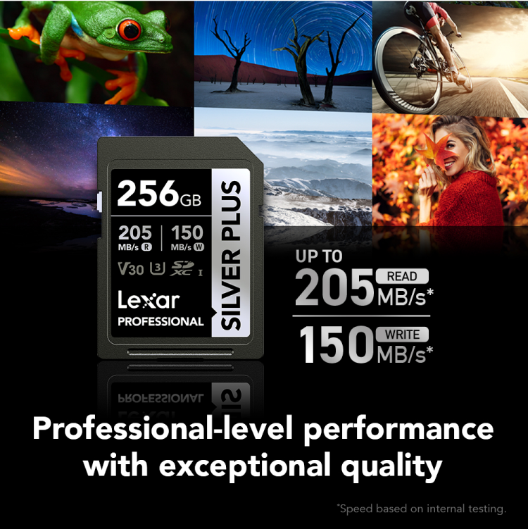 SD Silver Plus UHS-1 V30 R205/W150MB/s