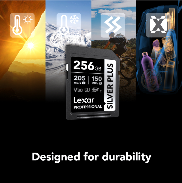 SD Silver Plus UHS-1 V30 R205/W150MB/s