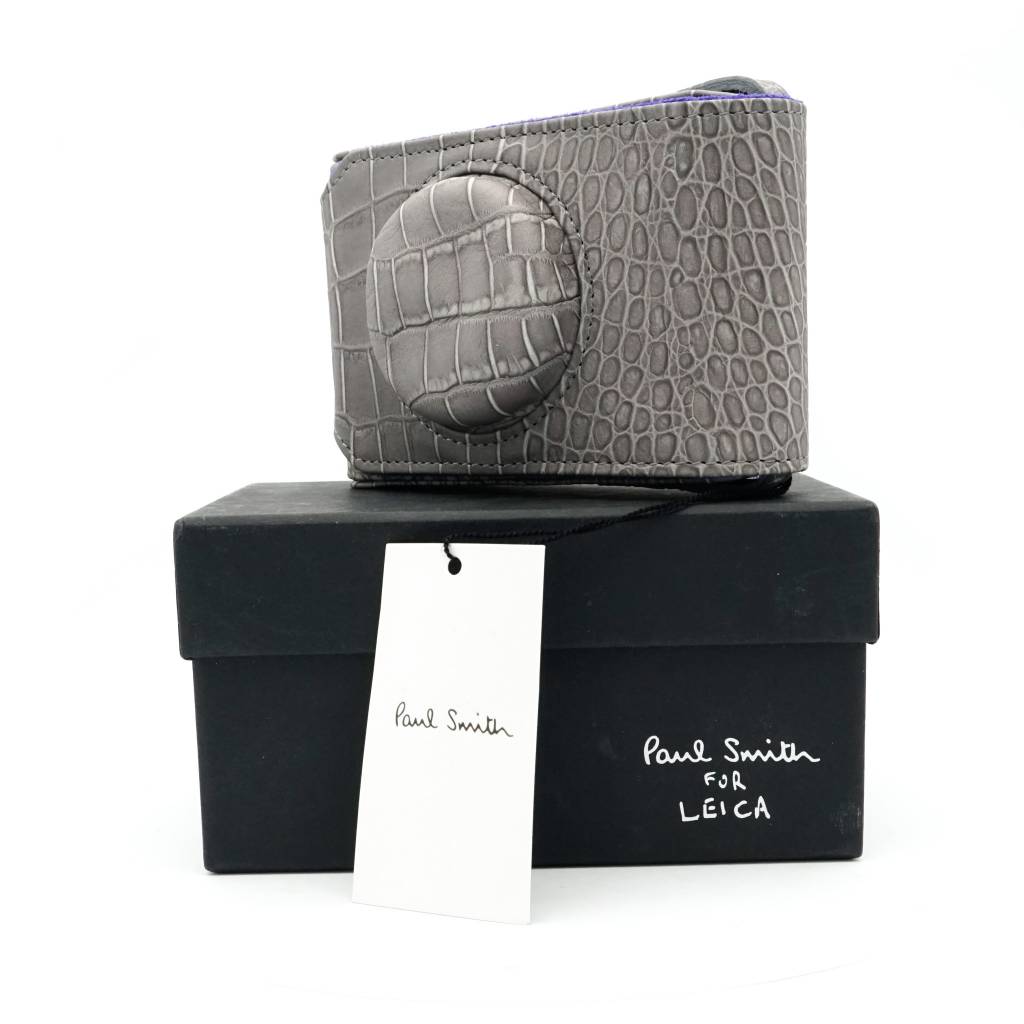 Paul Smith Grey Leather Case for D-Lux 3,4 & 5