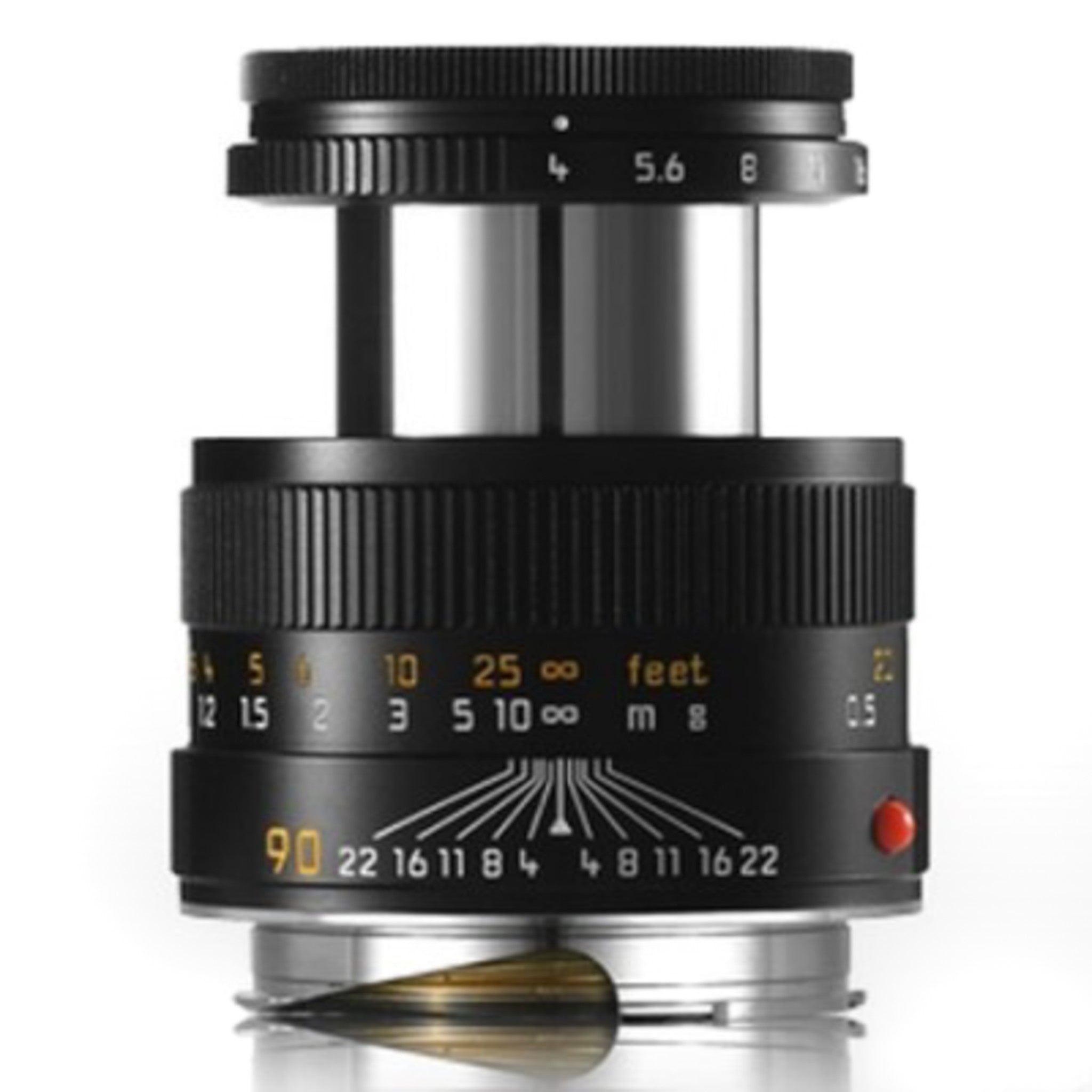 MACRO-ELMAR-M 90 mm f/4, black anodized finish