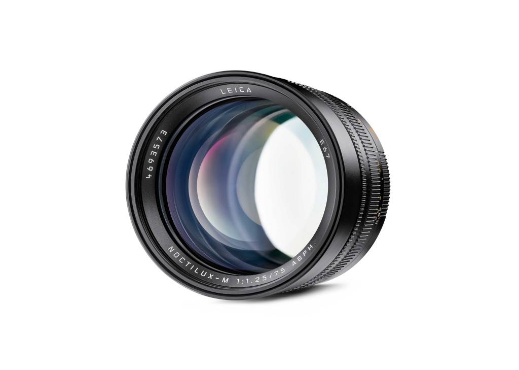 NOCTILUX-M 75 f/1.25 ASPH., black anodized finish