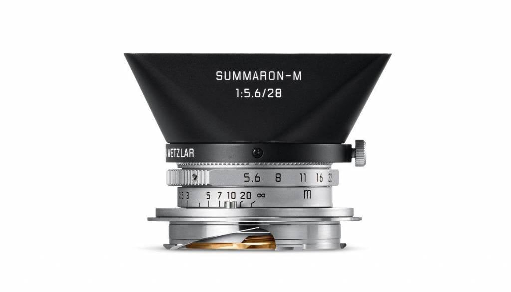 Summaron-M 28mm f/5.6, silver chrome finish lens