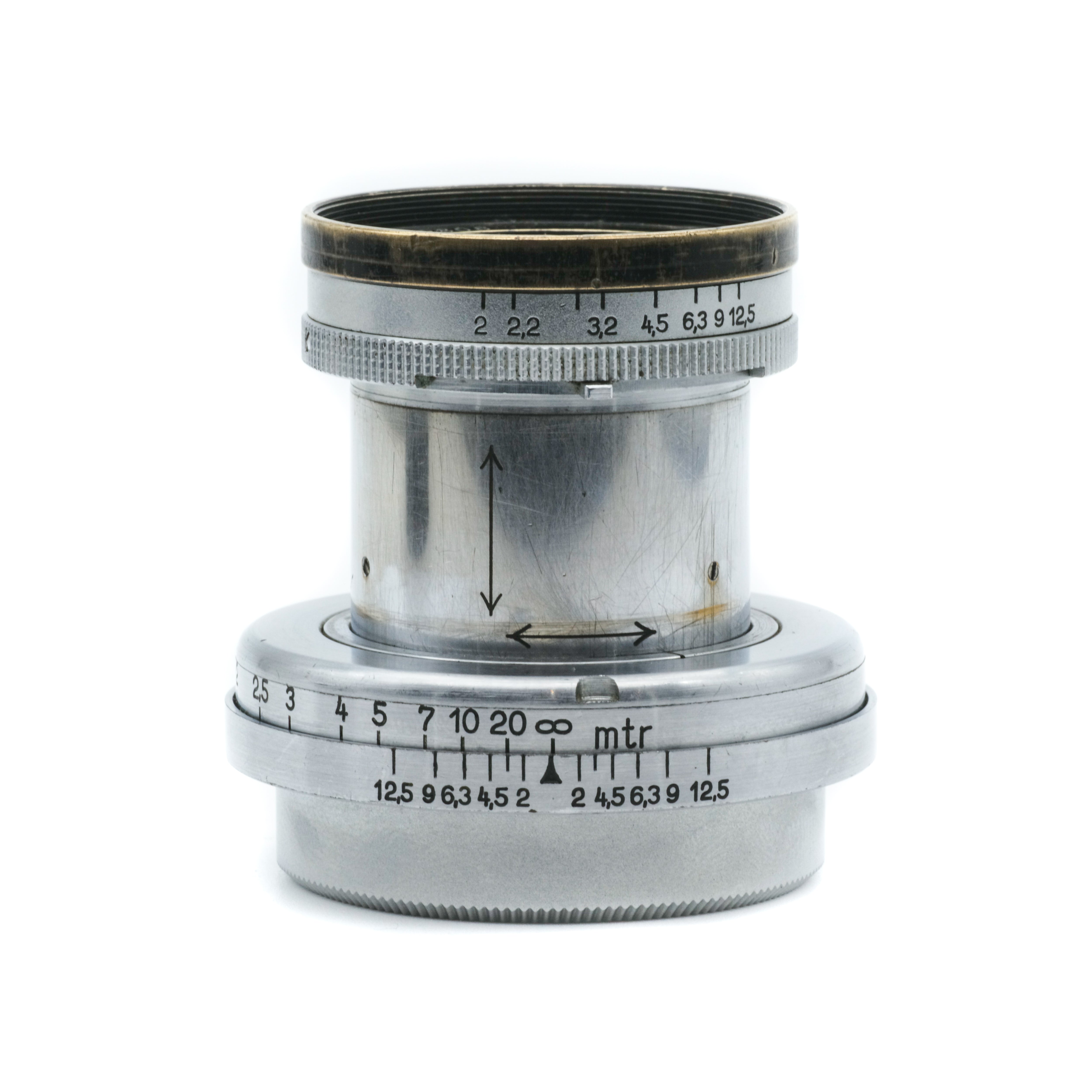 5cm (50mm) "black rim" Summar, 192808