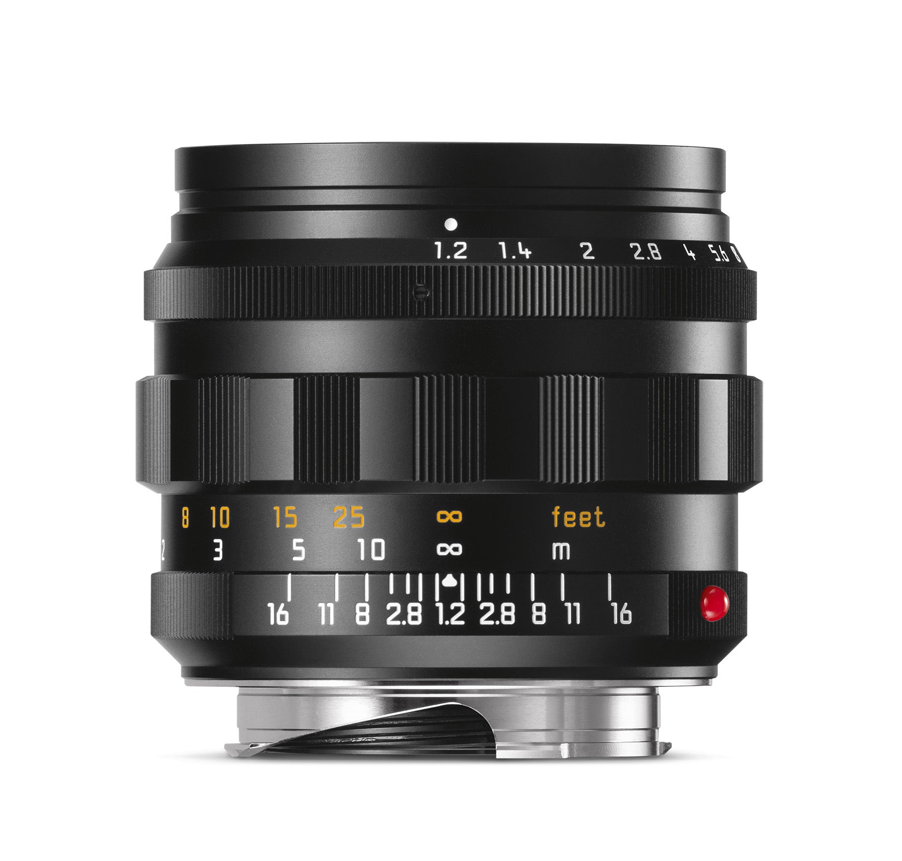 NOCTILUX-M 50 f/1.2 ASPH., black anodized finish