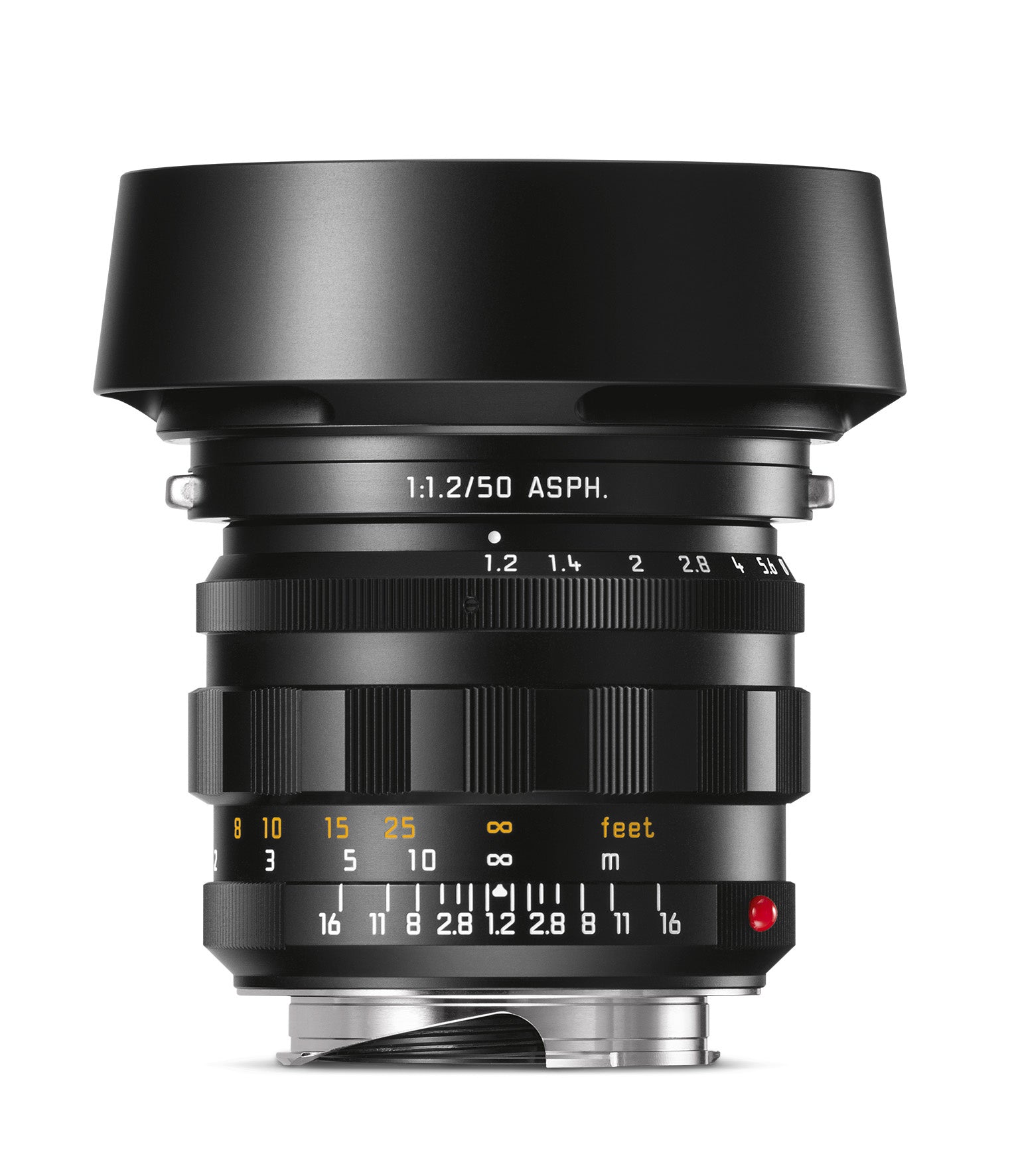 NOCTILUX-M 50 f/1.2 ASPH., black anodized finish
