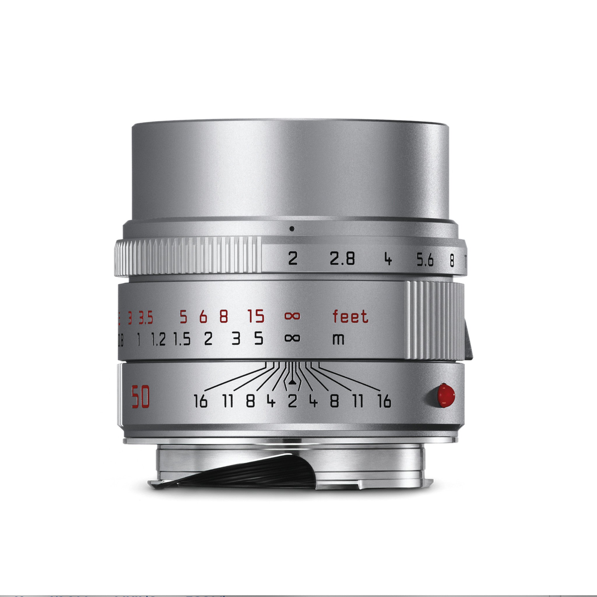 APO-SUMMICRON-M 50 f/2 ASPH., silver anodized finish
