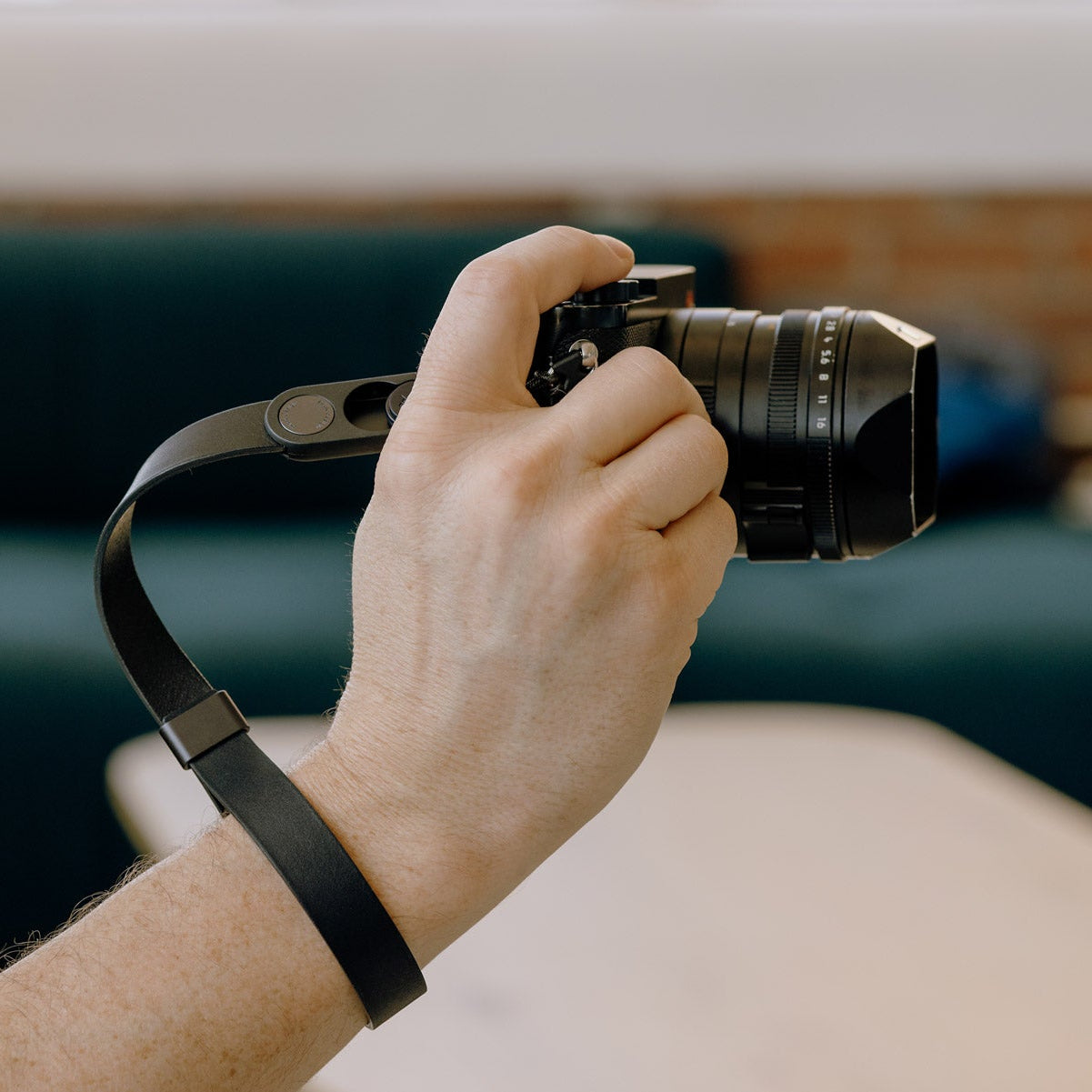 Cuff Leather Wrist Strap