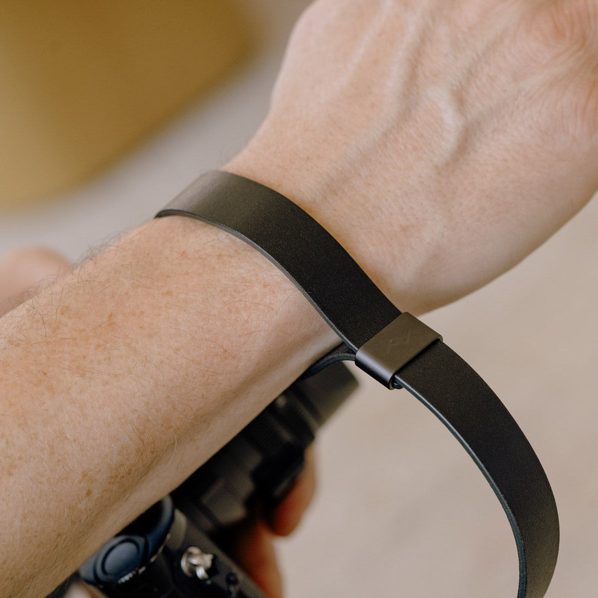 Cuff Leather Wrist Strap