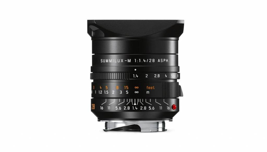 SUMMILUX-M 28 mm f/1.4 ASPH. black anodized finish