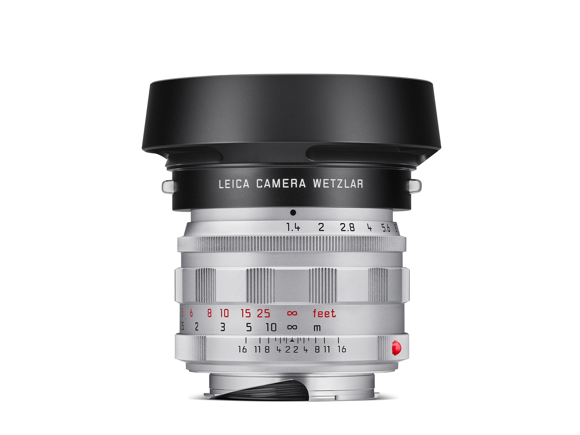 SUMMILUX-M 50 f/1.4, silver chrome finish