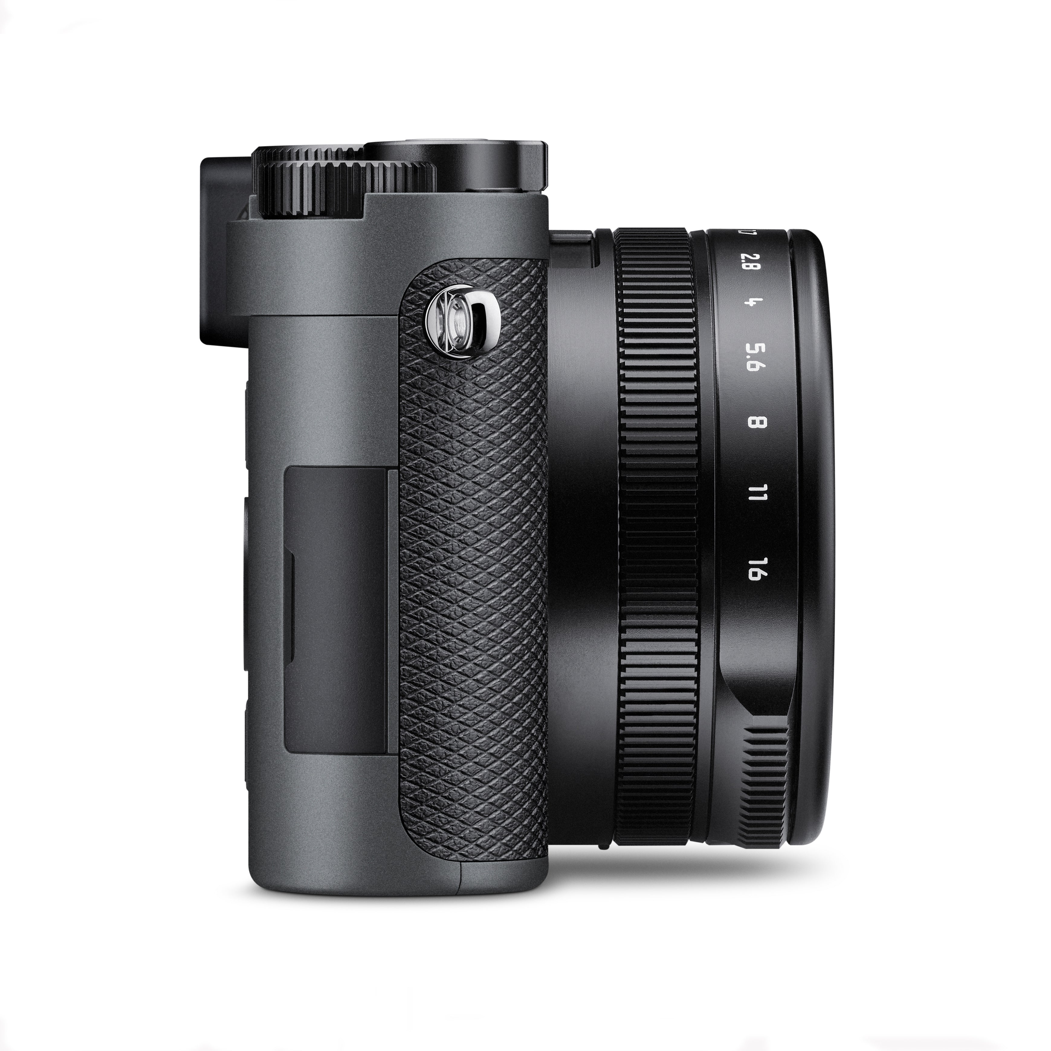 D-LUX 8, metal grey paint finish