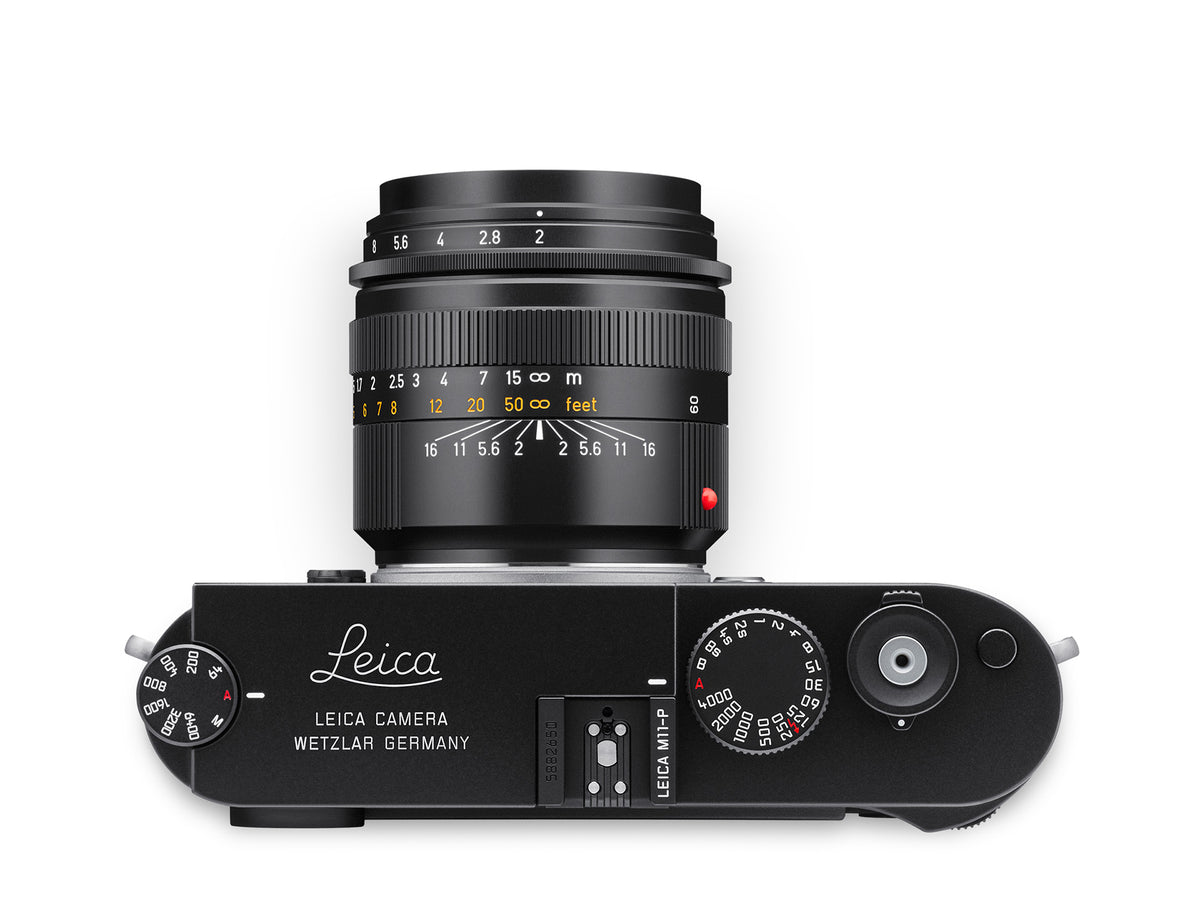Summicron-M 66 f/2, black anodized finish