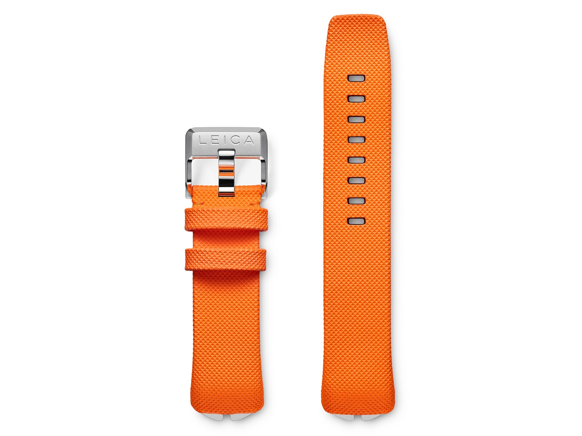 Orange clou de paris strap / Titan buckle