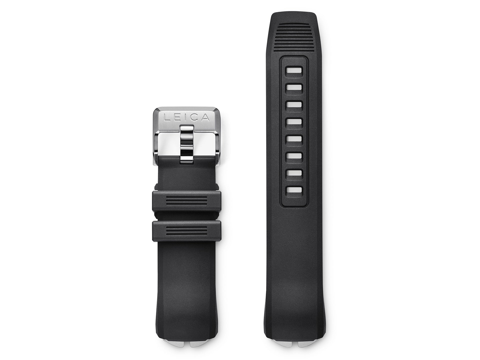 Rubber Strap grey / Steel buckle