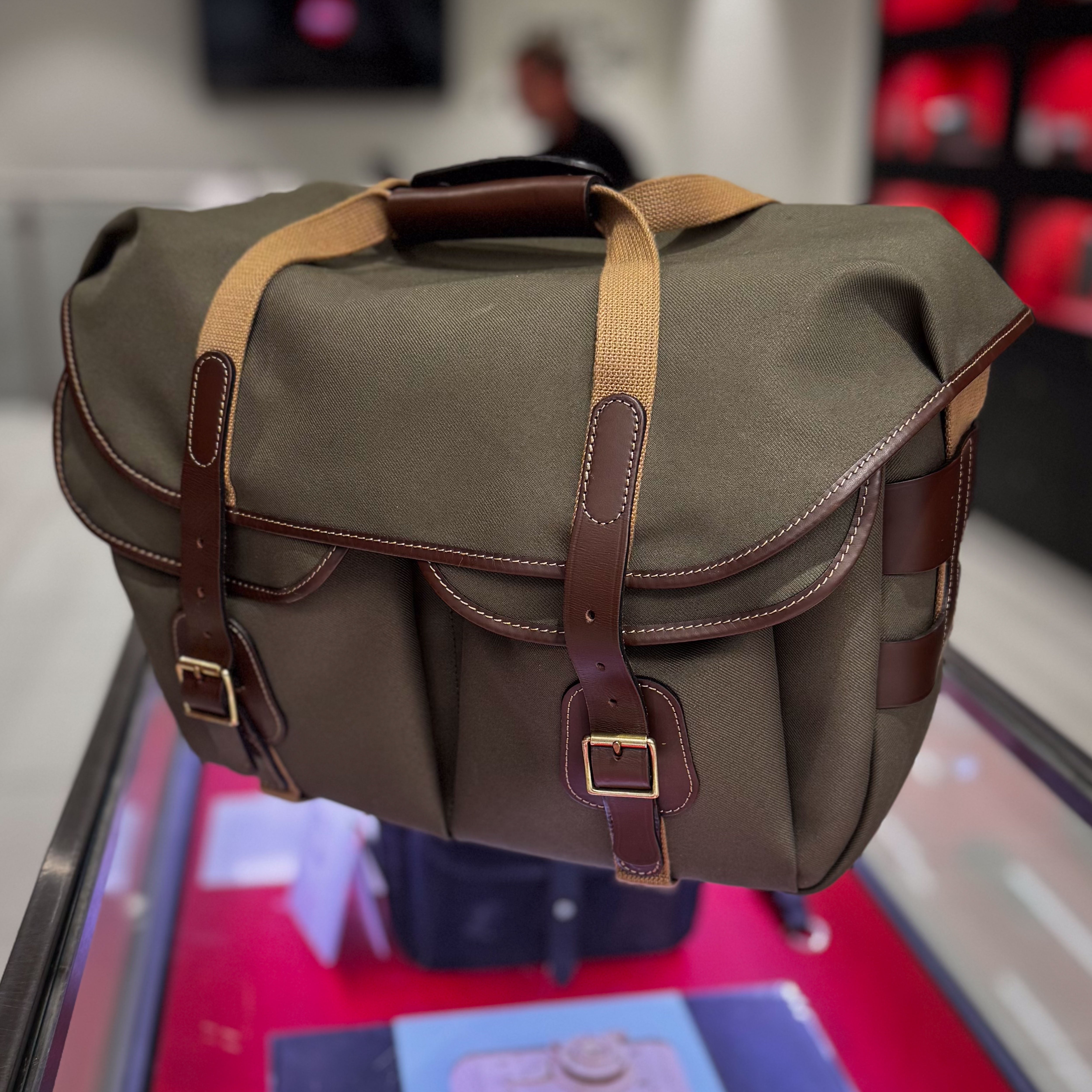 Hadley Pro large, sage/choc