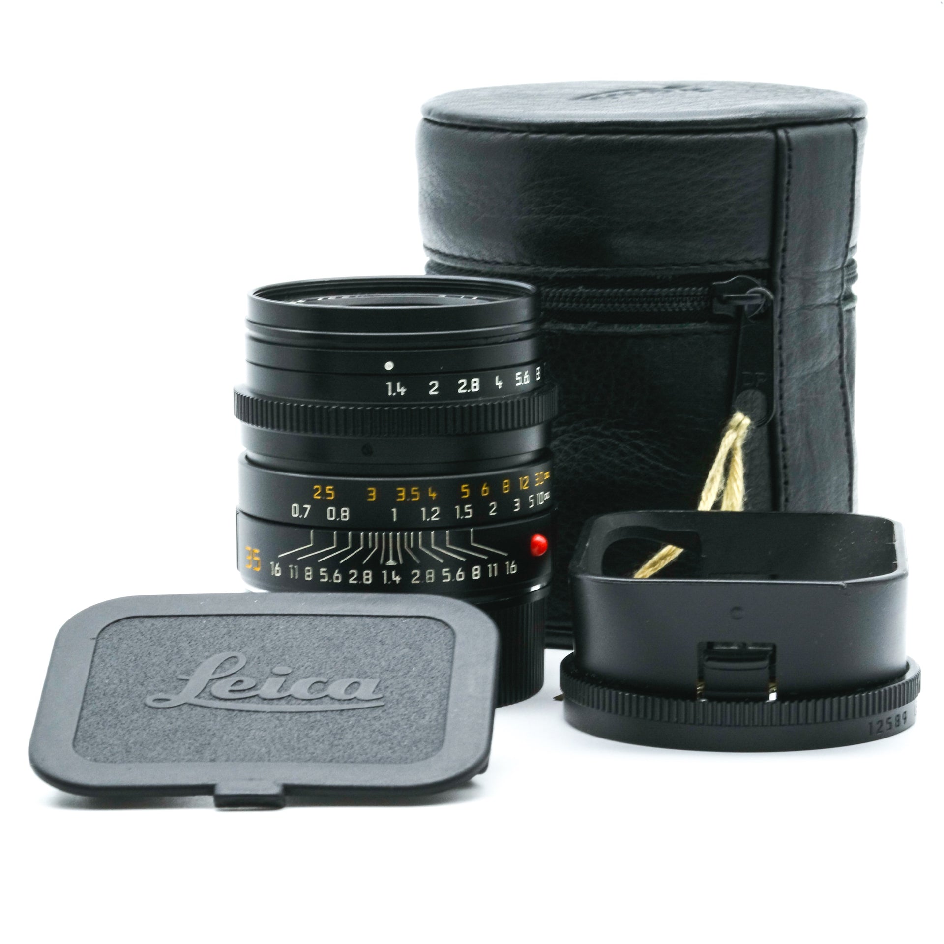 F Asph Summilux 35 Pre Asph Leica 35mm Summilux-M Lens Silver