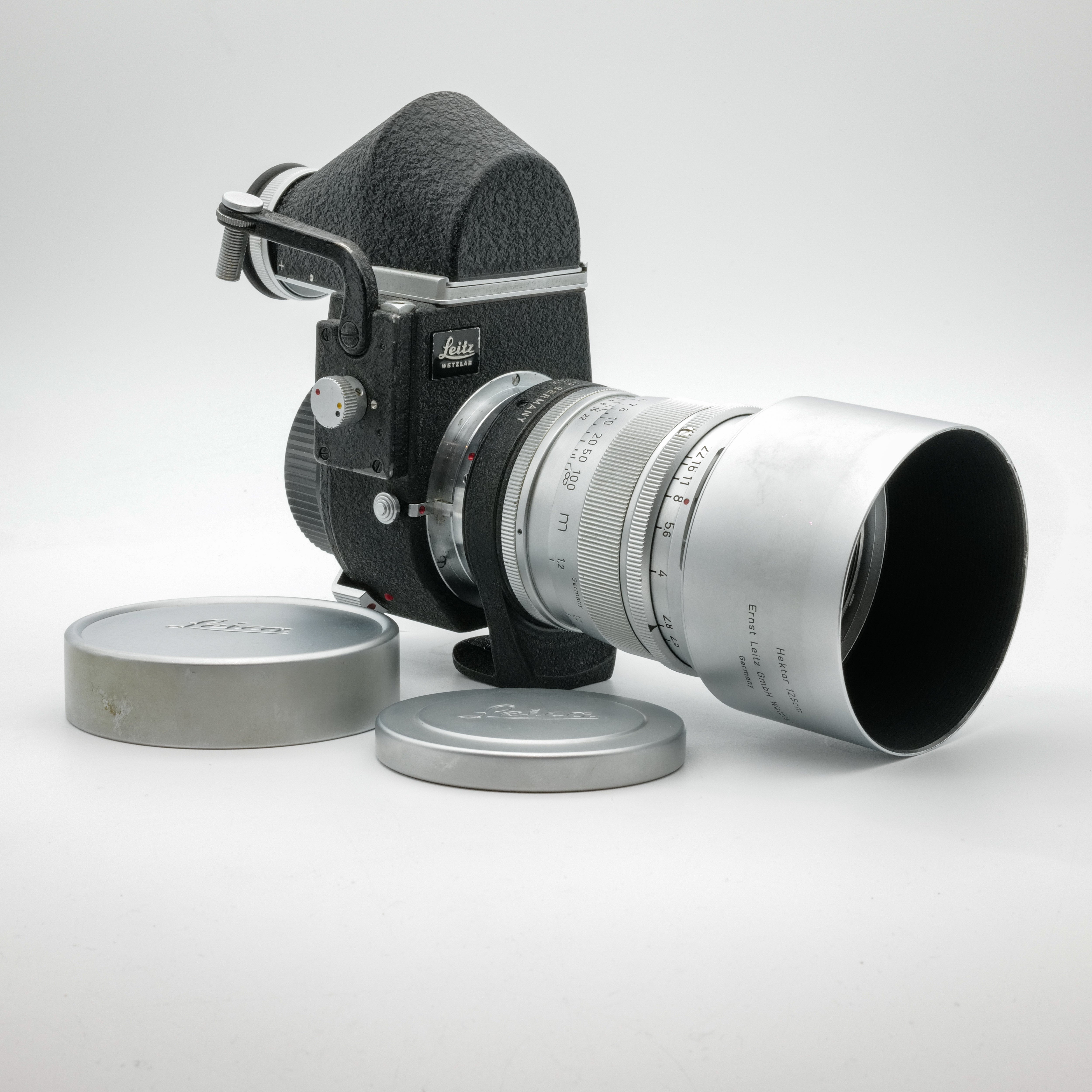 Visoflex III + 12.5cm f/2.5 Hektor