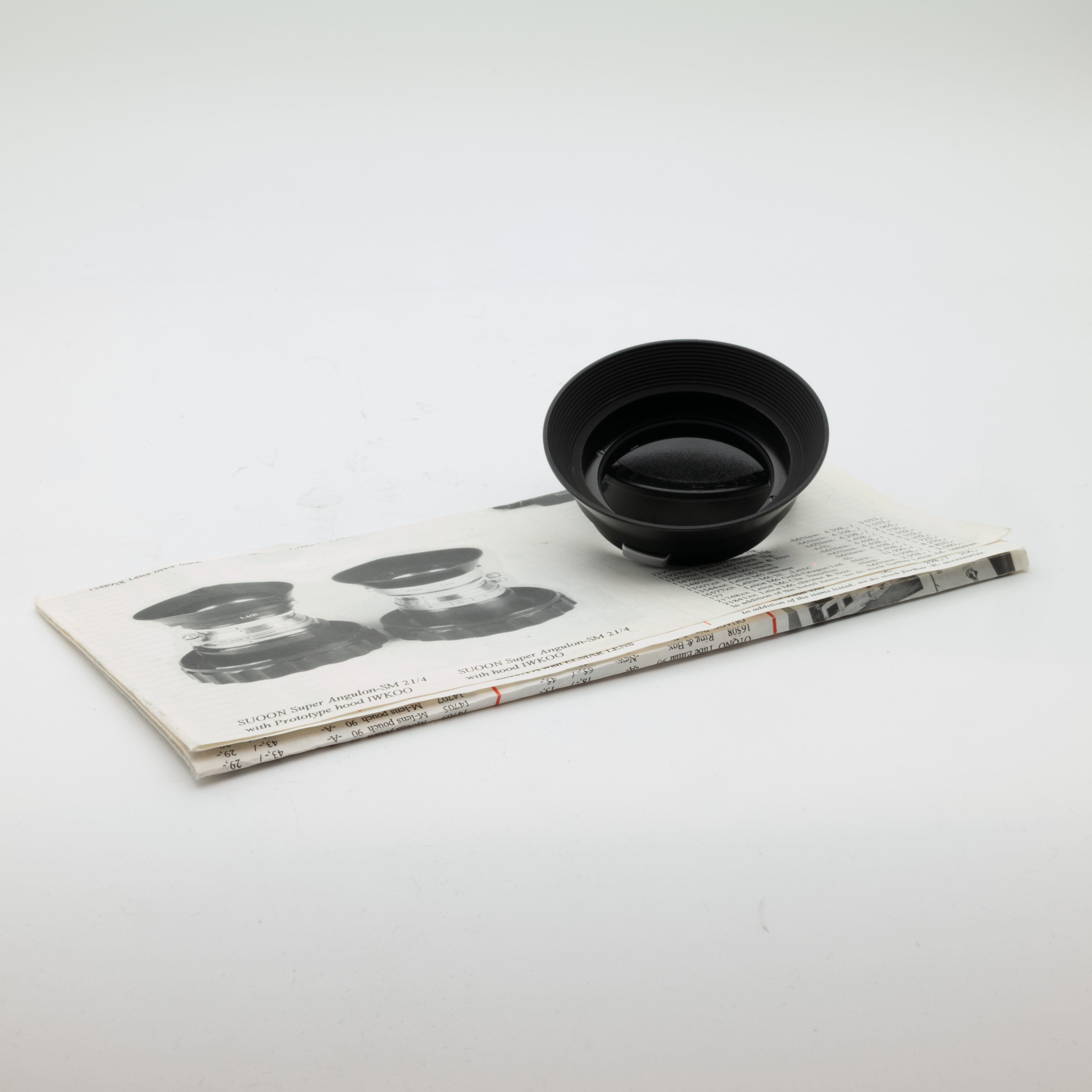 21mm prototype hood, (IWKOO)