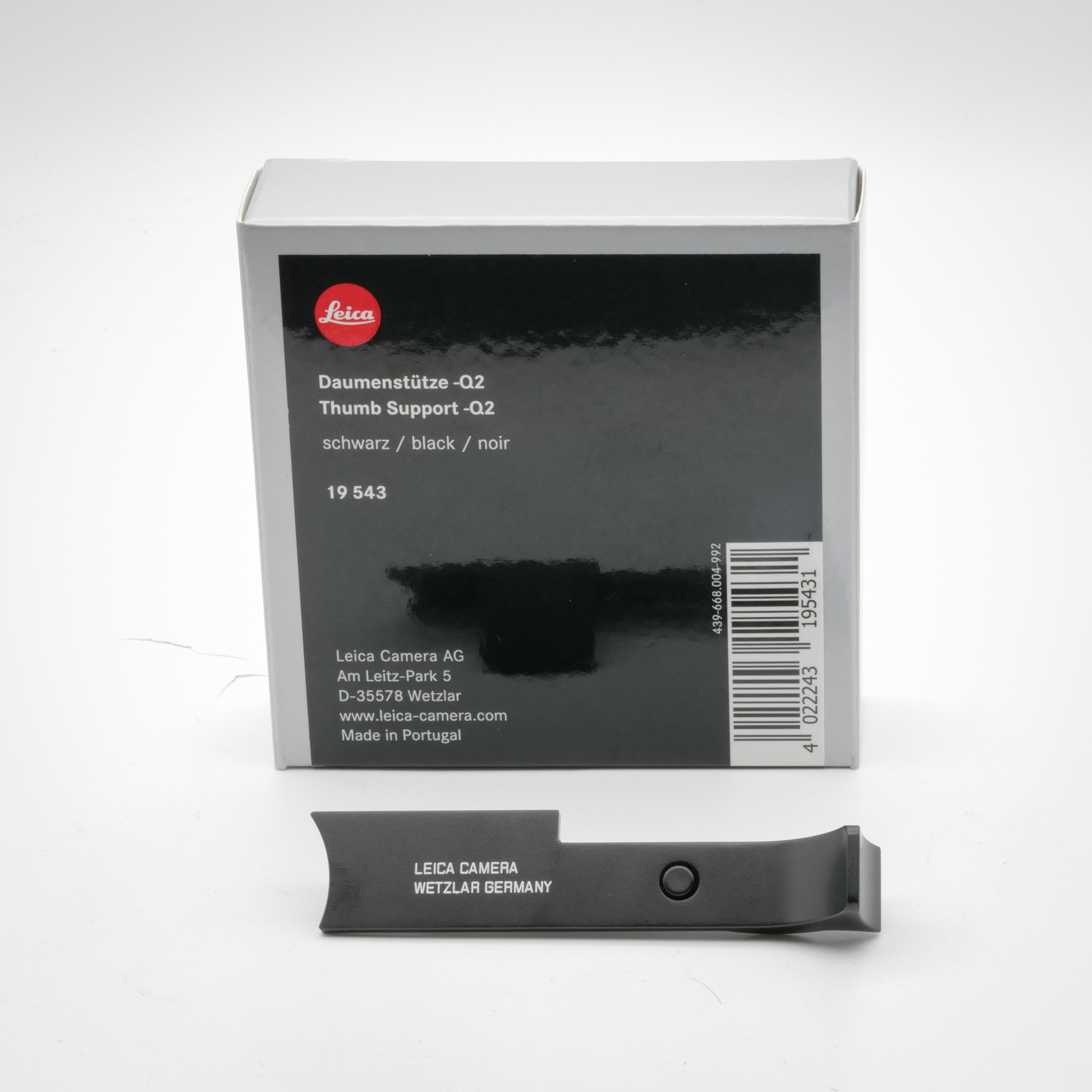 Q2, thumb support black (19543)
