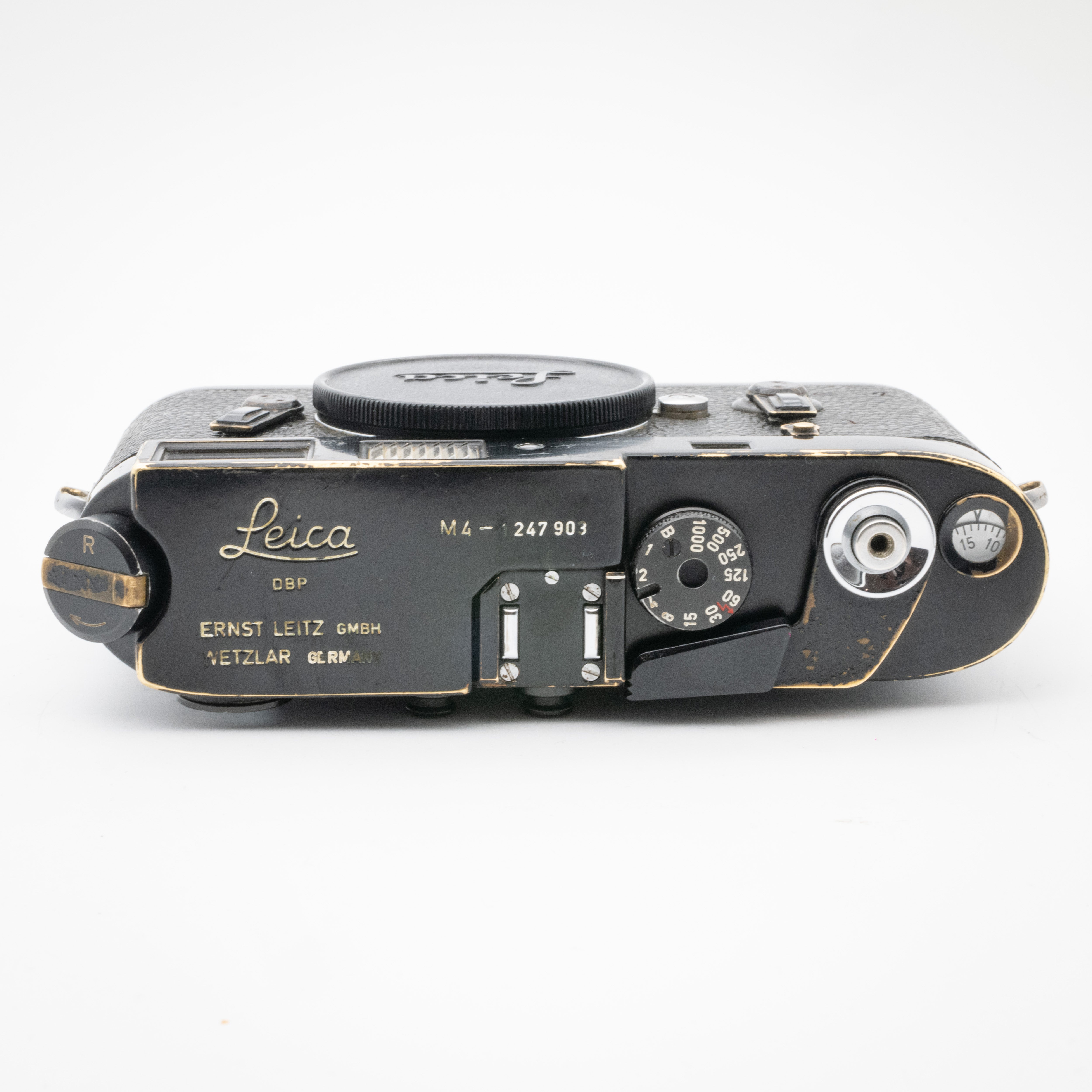 ※レンコン　【美品】M4 Black Paint LEICA M4 Black paint full original 