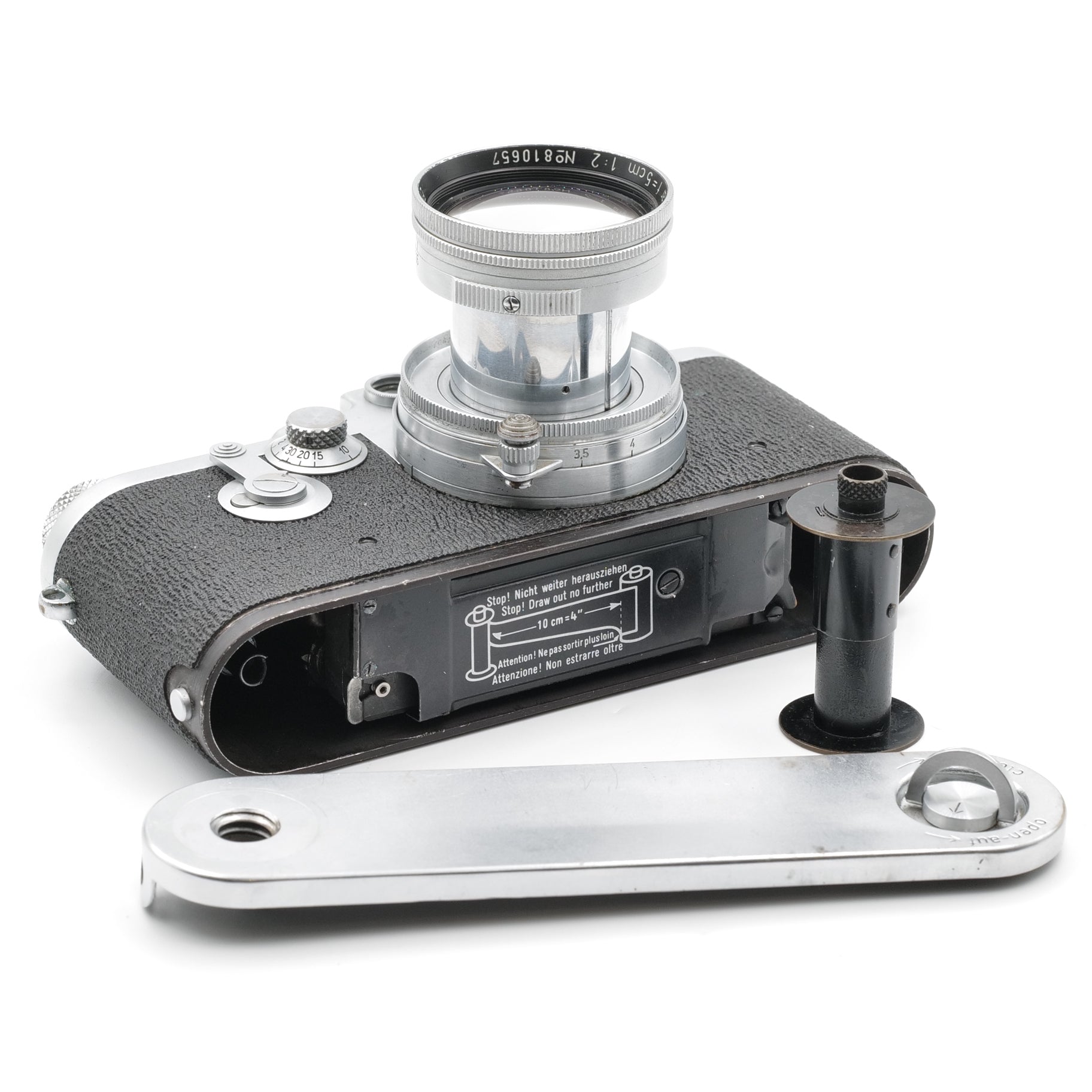 IIIf + 50mm f/2 Summitar. 485500