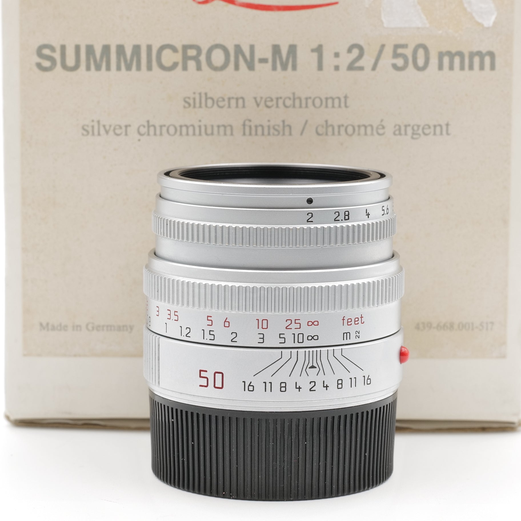 50mm f/2 Summicron-M Chrome v.5 6-Bit. 3731818